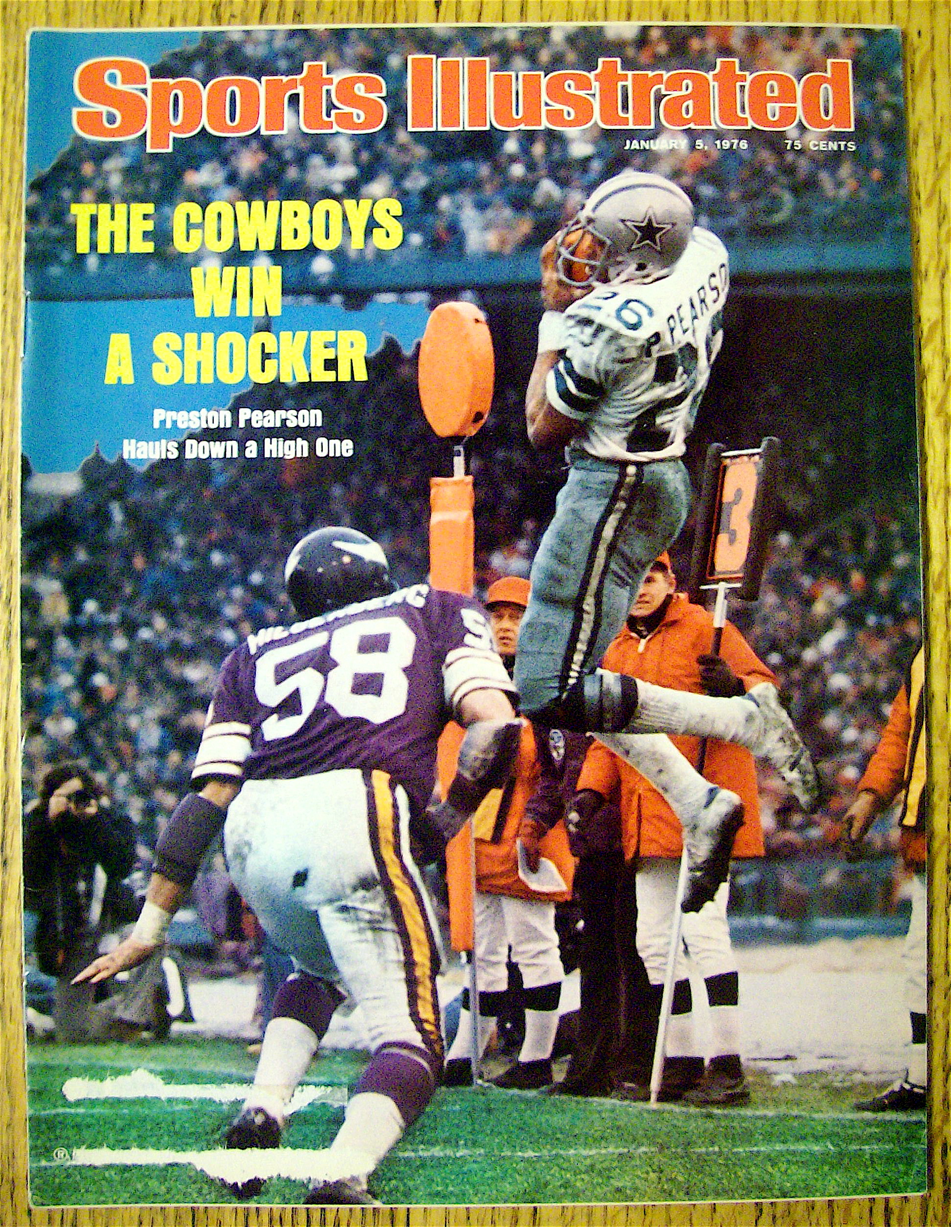 Sports Illustrated-January 5, 1976-Preston Pearson