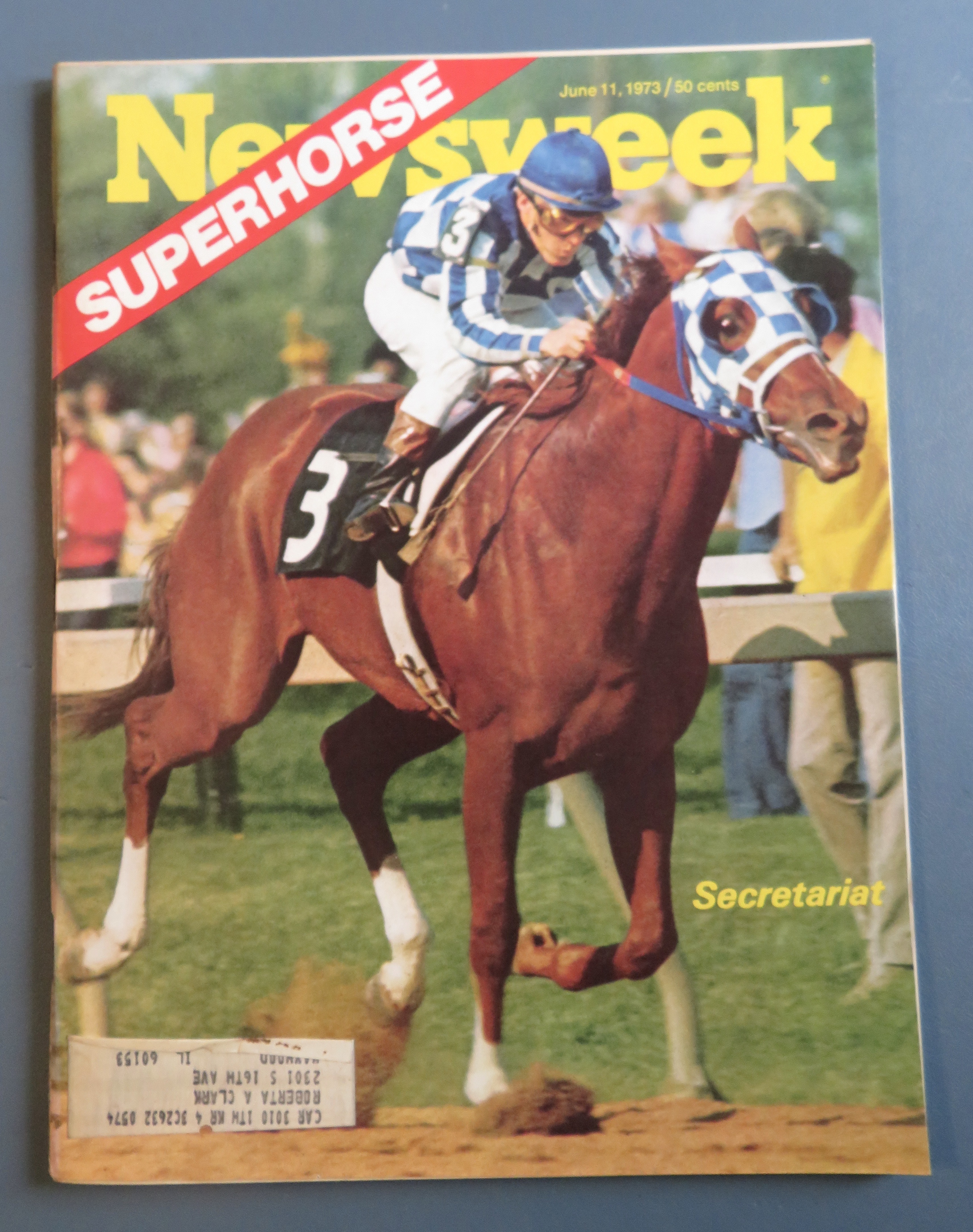 Newsweek Magazine-June 11, 1973-Superhorse: Secretariat
