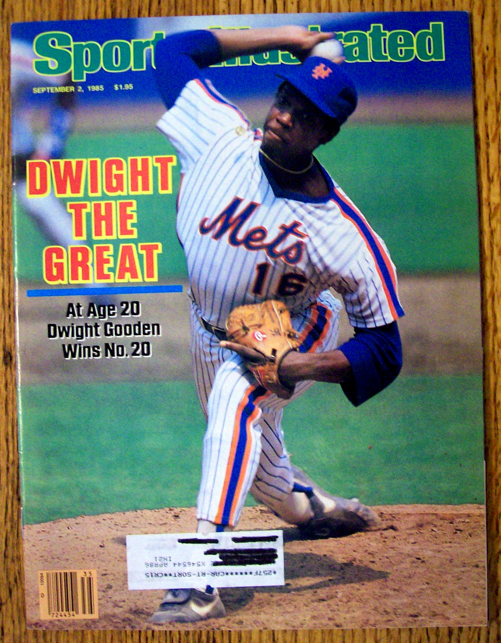 Sports Illustrated Magazine-September 2, 1985-D. Gooden
