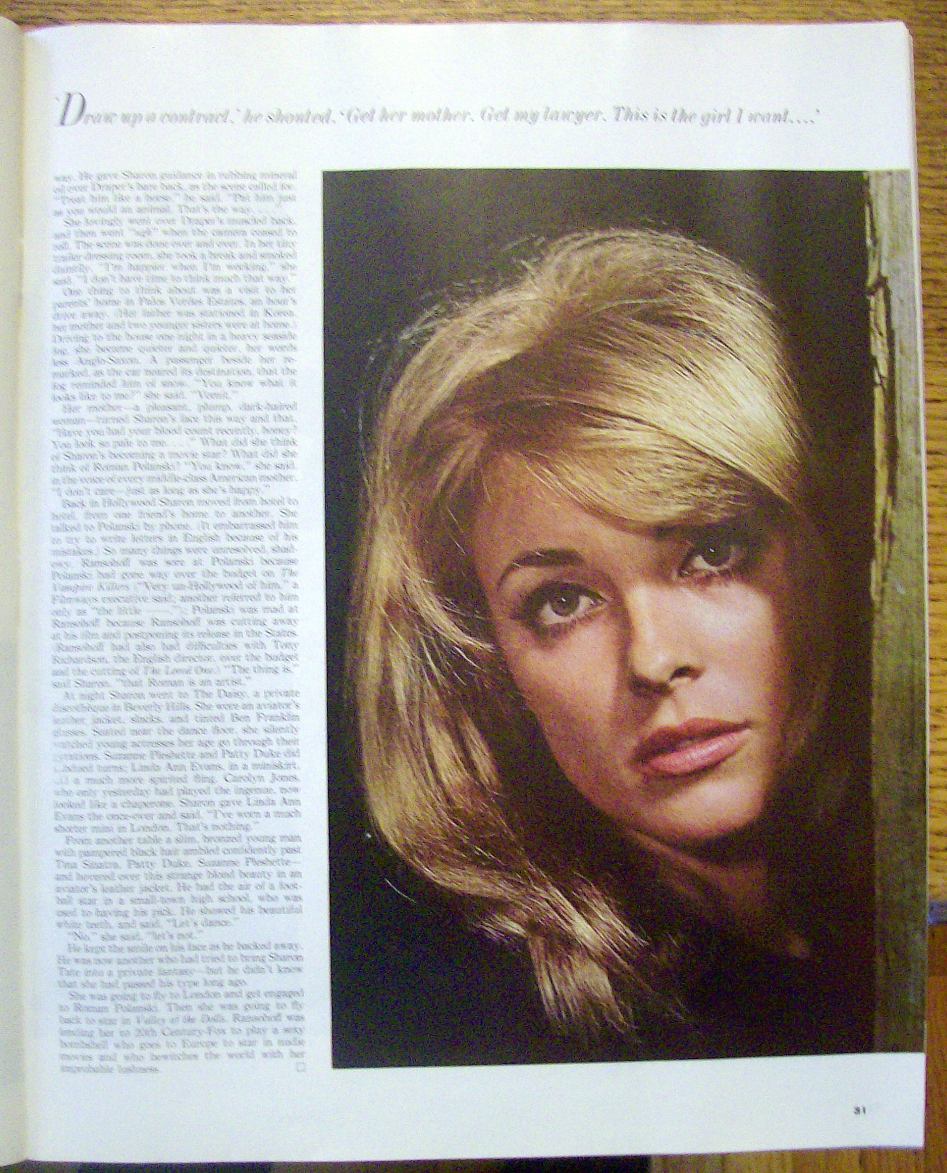 Saturday Evening Post Magazine-May 6, 1967-Sharon Tate