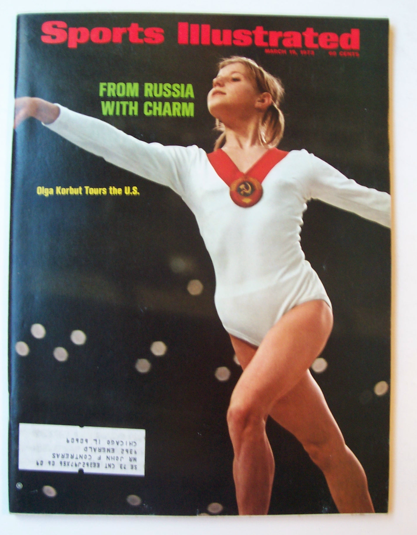 Sports Illustrated Magazine-March 19, 1973-Olga  Korbut