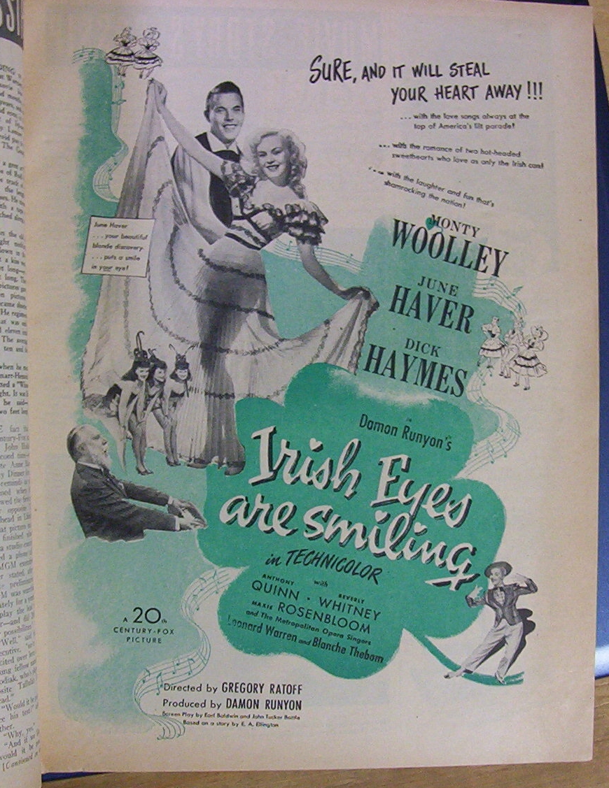 Movie Story Magazine/Cary Grant & Jane Wyatt - Oct 1944