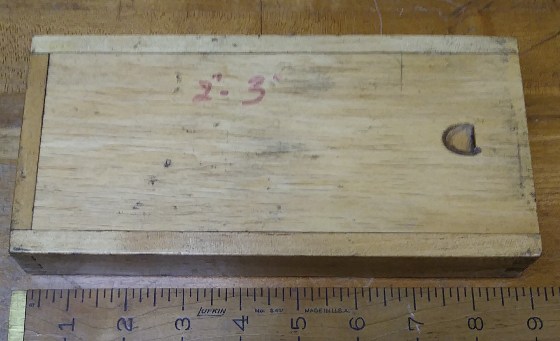 Micrometer 2-3 inch Wooden Box .0001 inch