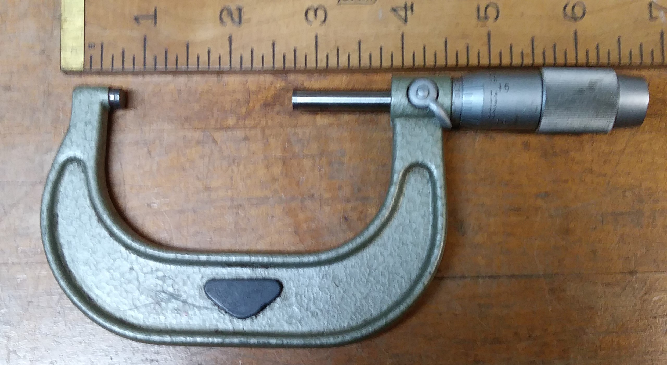 Micrometer 2-3 inch Wooden Box .0001 inch
