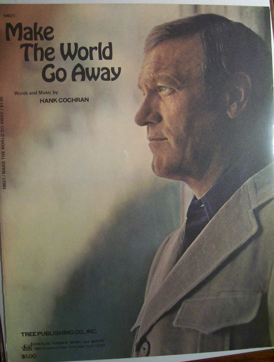 Sheet Music For 1963 Make The World Go Away