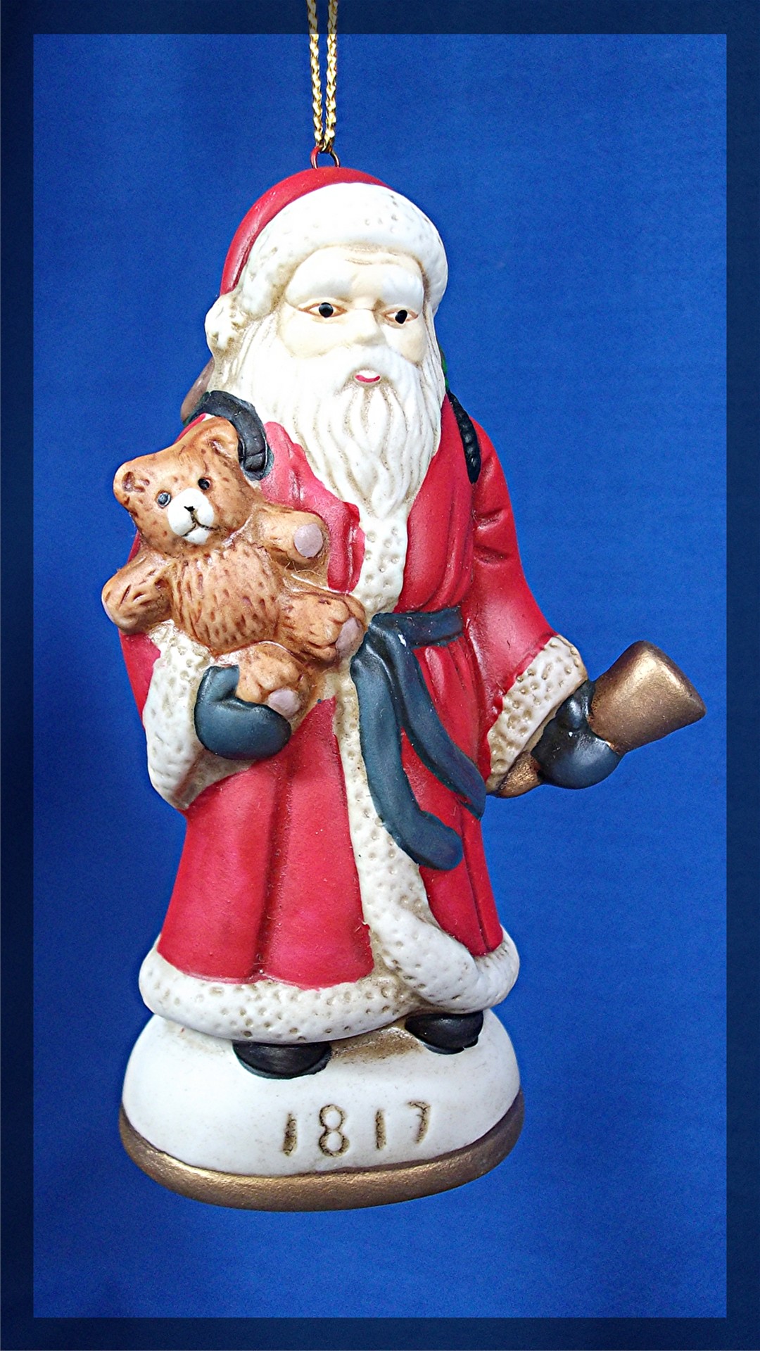 1817 Santa Clause Christmas Ornament