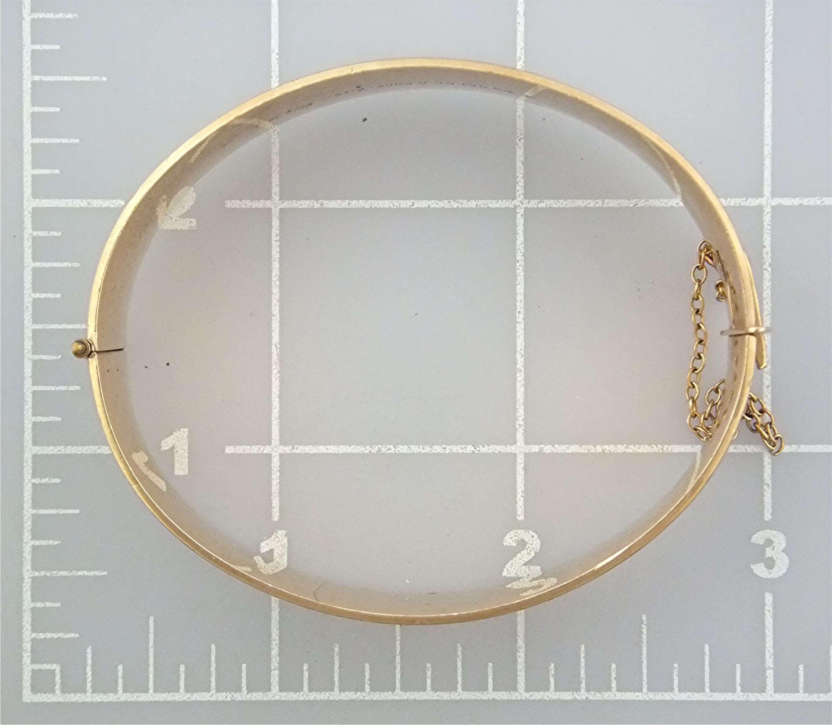 Bracelet Rolled 9ct Gold England 1973