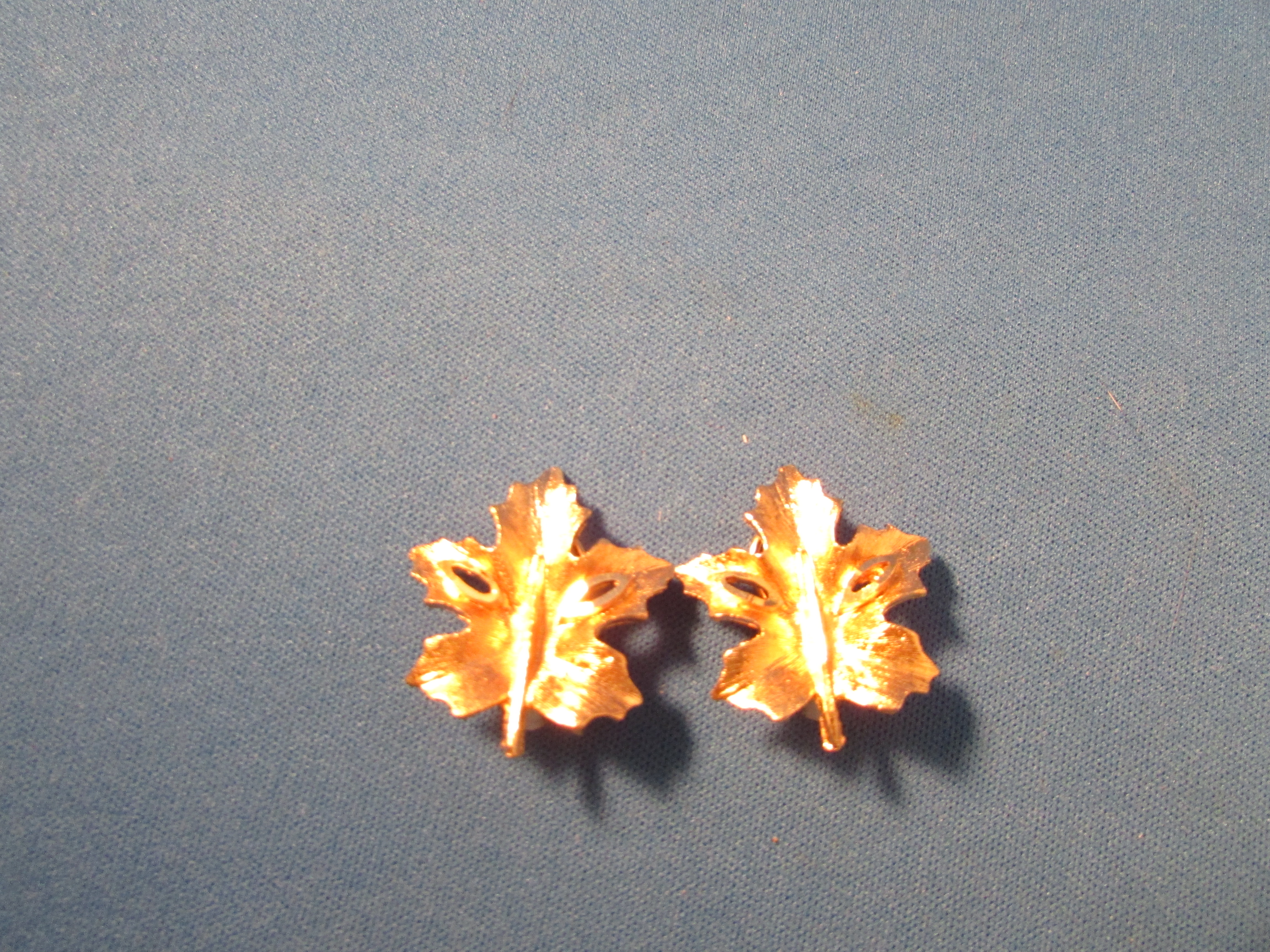 BSK Gold Leaf Earrings