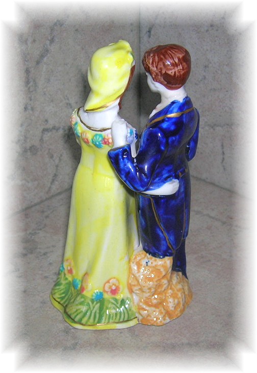 Vintage Porcelain Bride And Groom........