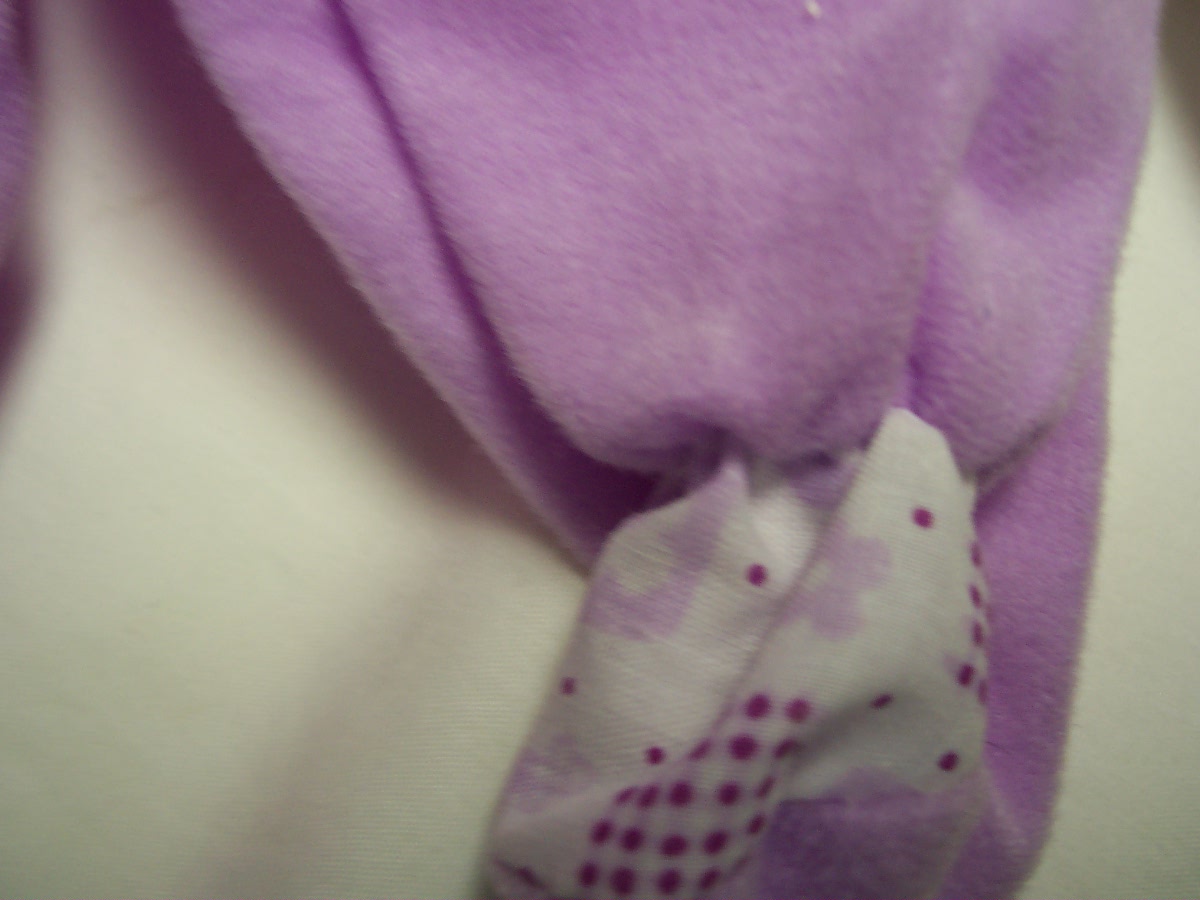 Dolls Clothes Footed Romper Suit