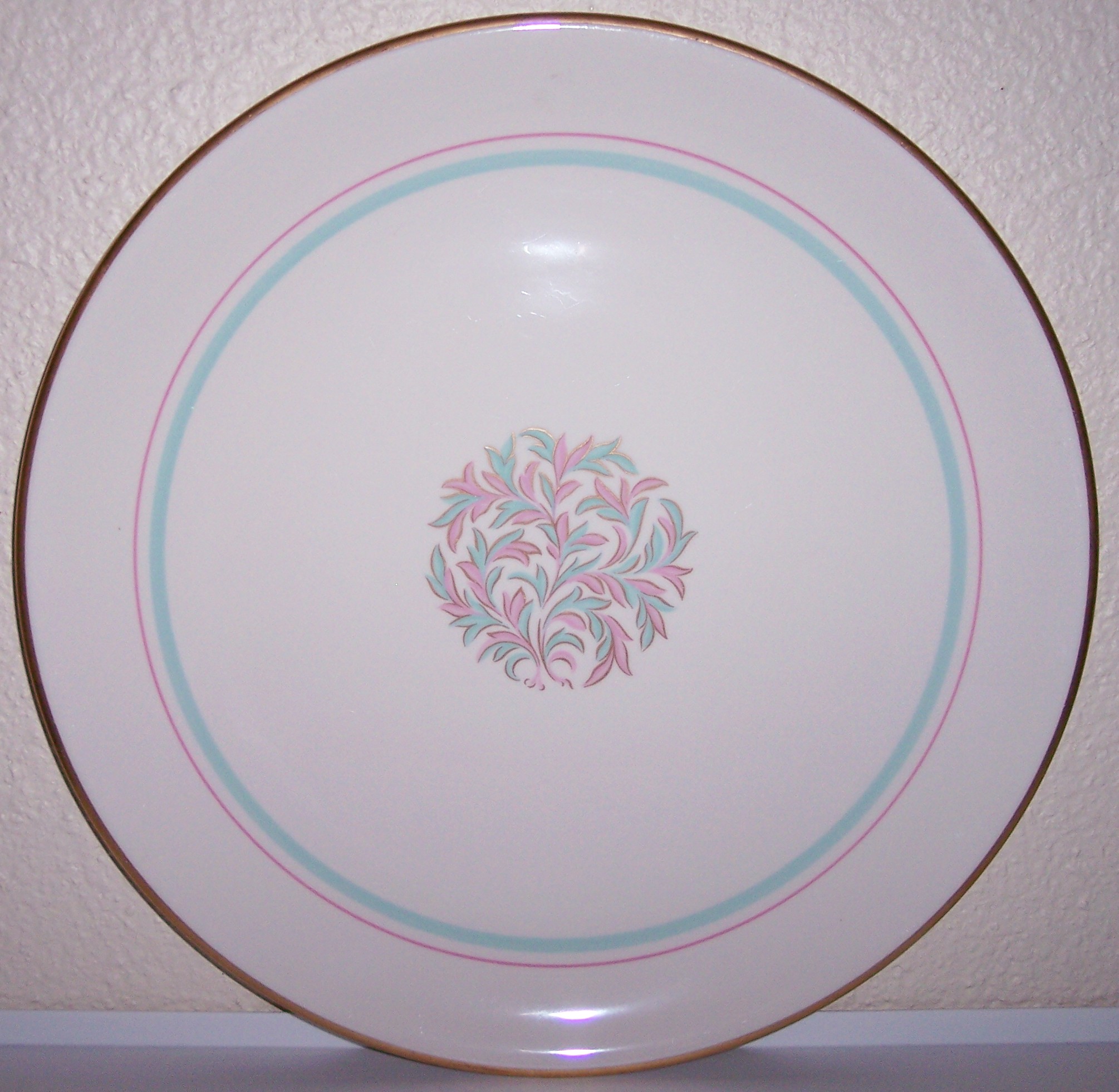 Franciscan Pottery Fine China Rossmore Chop Plate