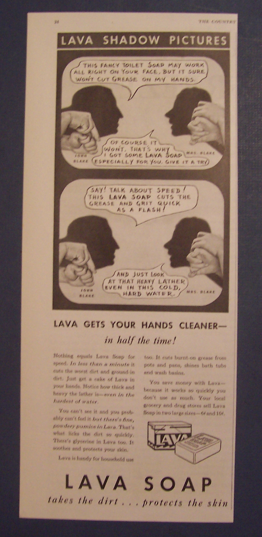 1932  Lava  Soap