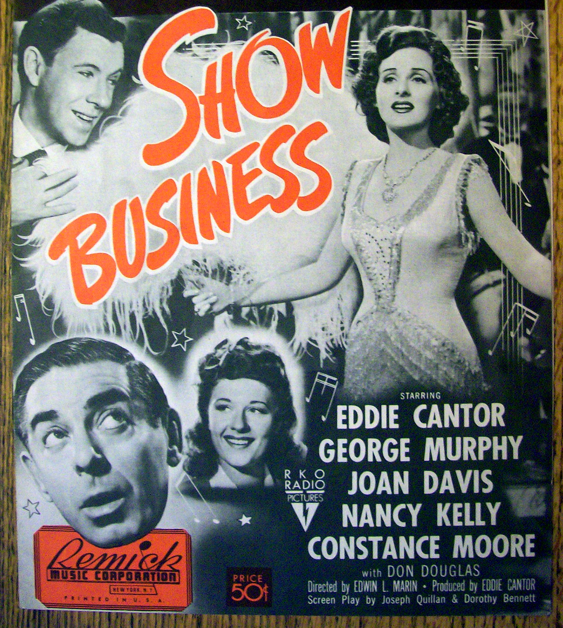 1939 It Had To Be You By Kahn & Jones (Show Business)