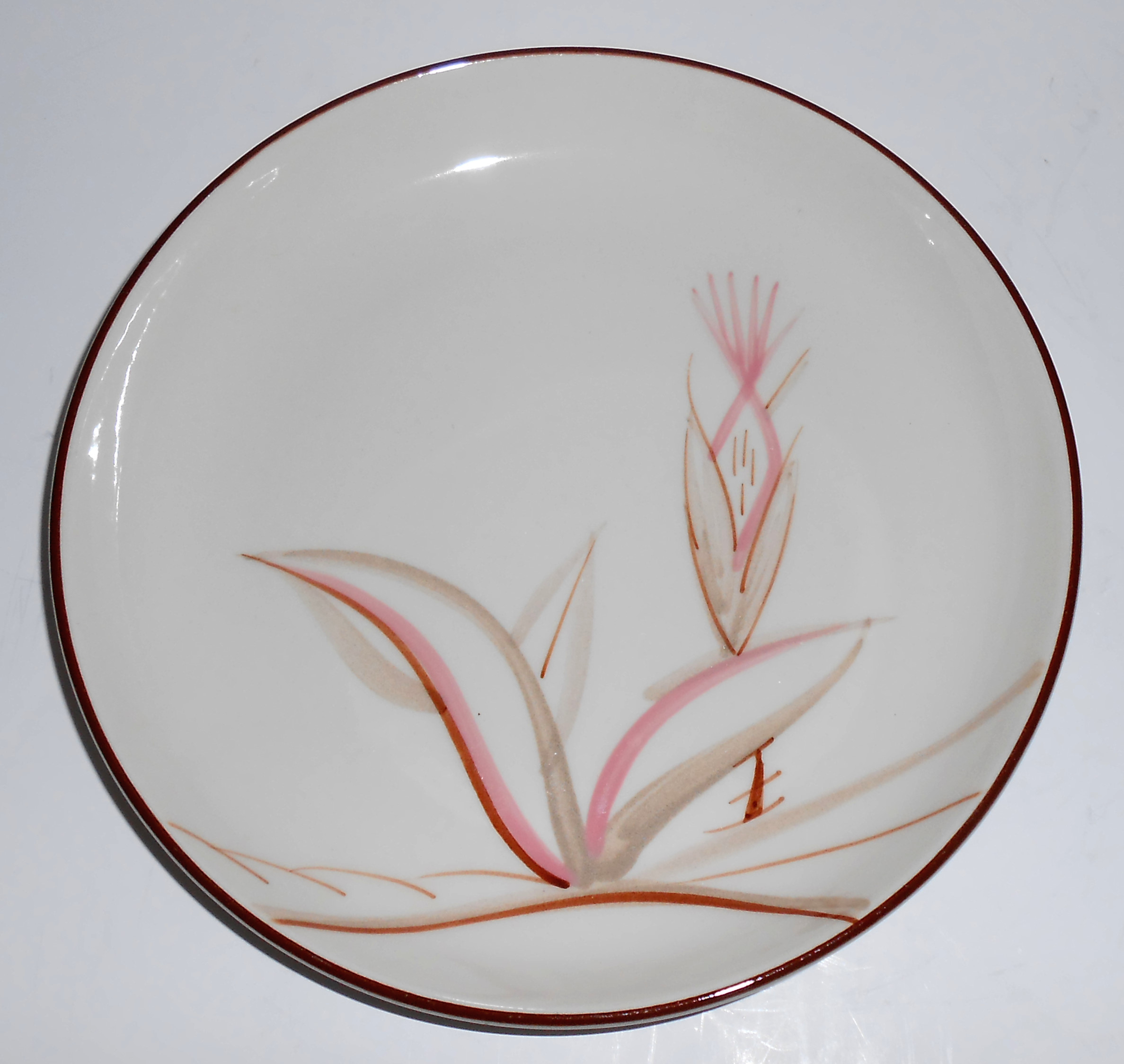 Winfield China Pottery Dragon Flower Salad Plate