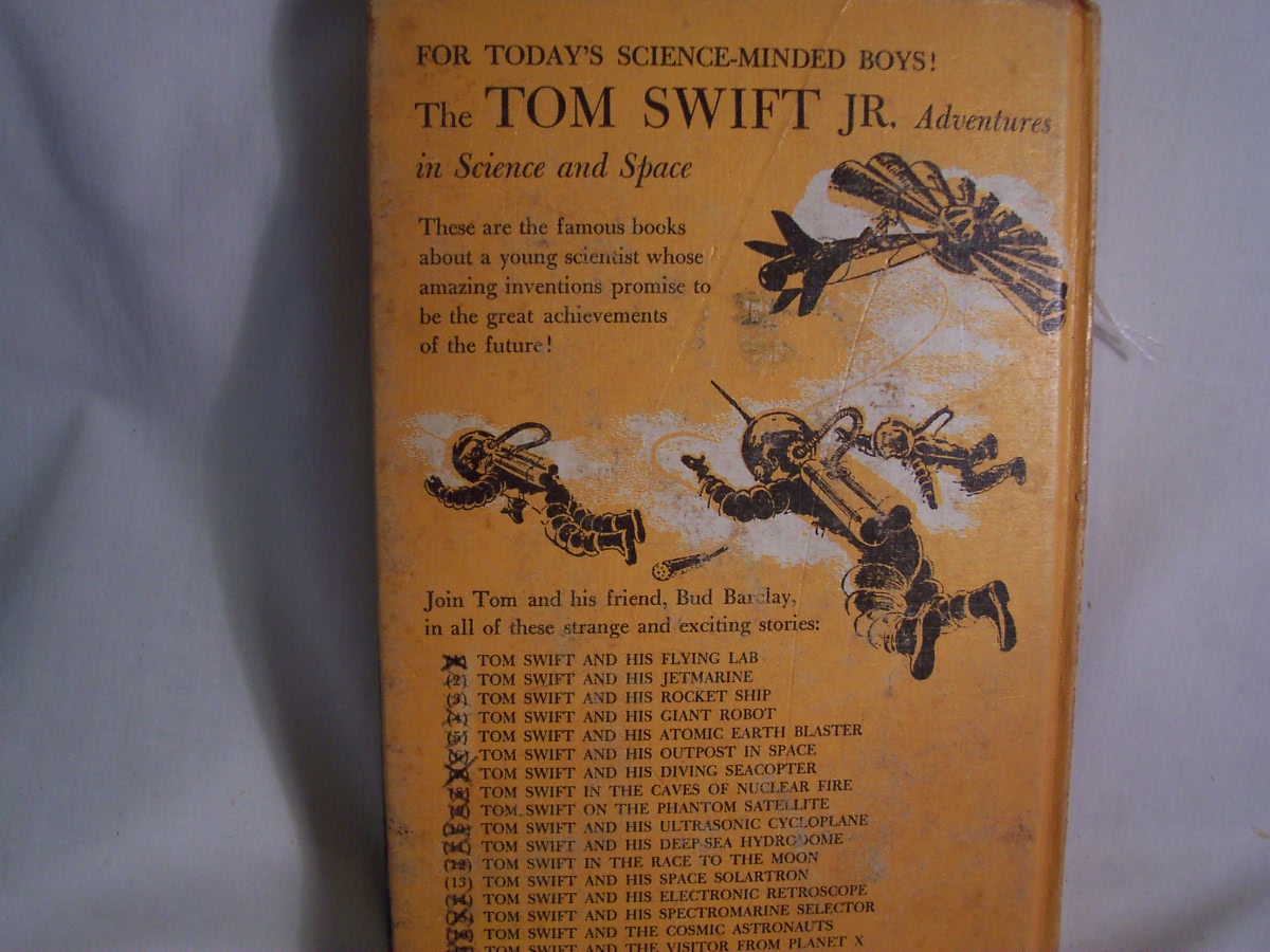 Tom Swift and his Atomic Earth Blaster 1954 by Victor Appleton II