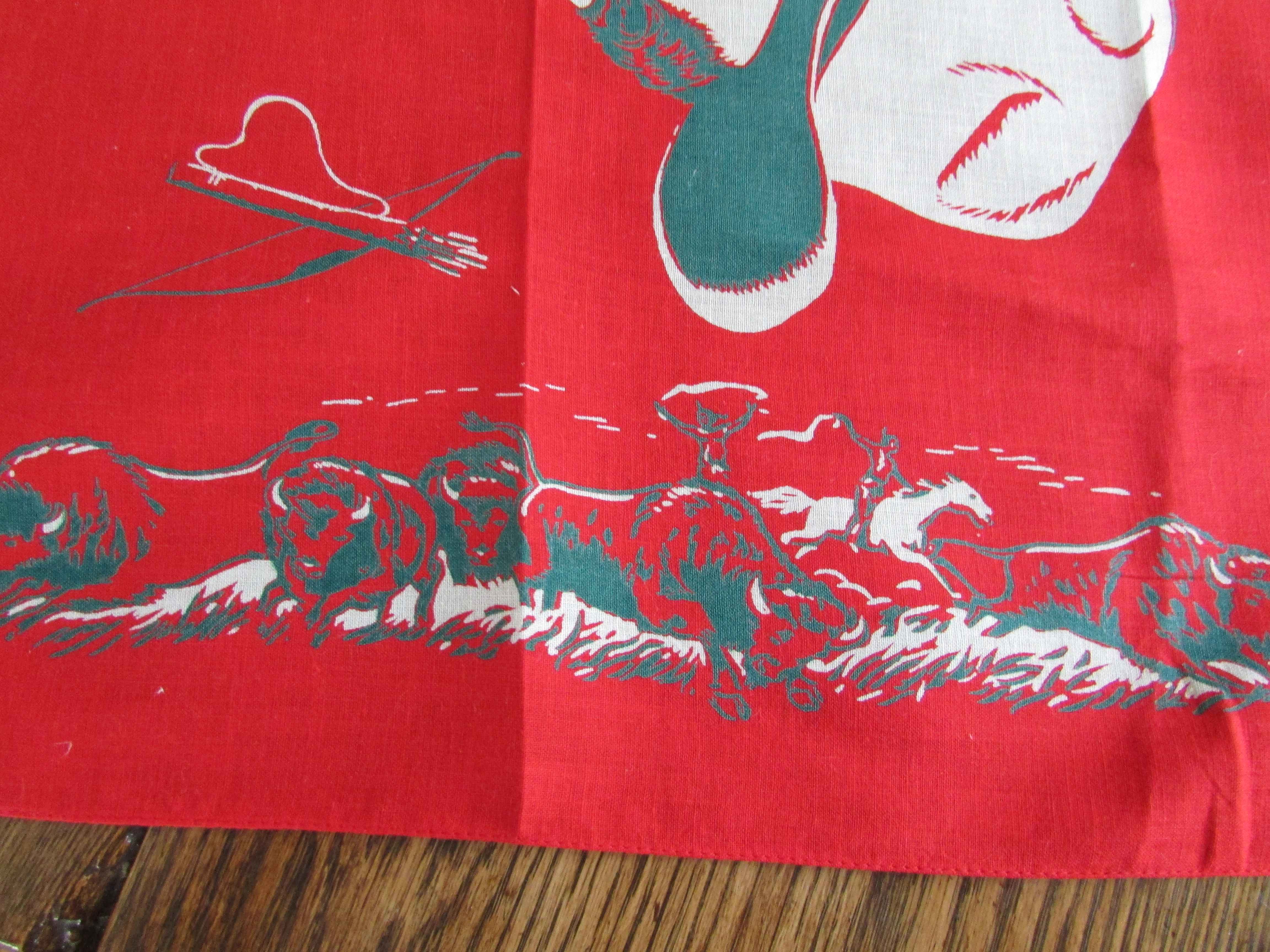 Kit Carson Coca Cola Advertisement Scarf
