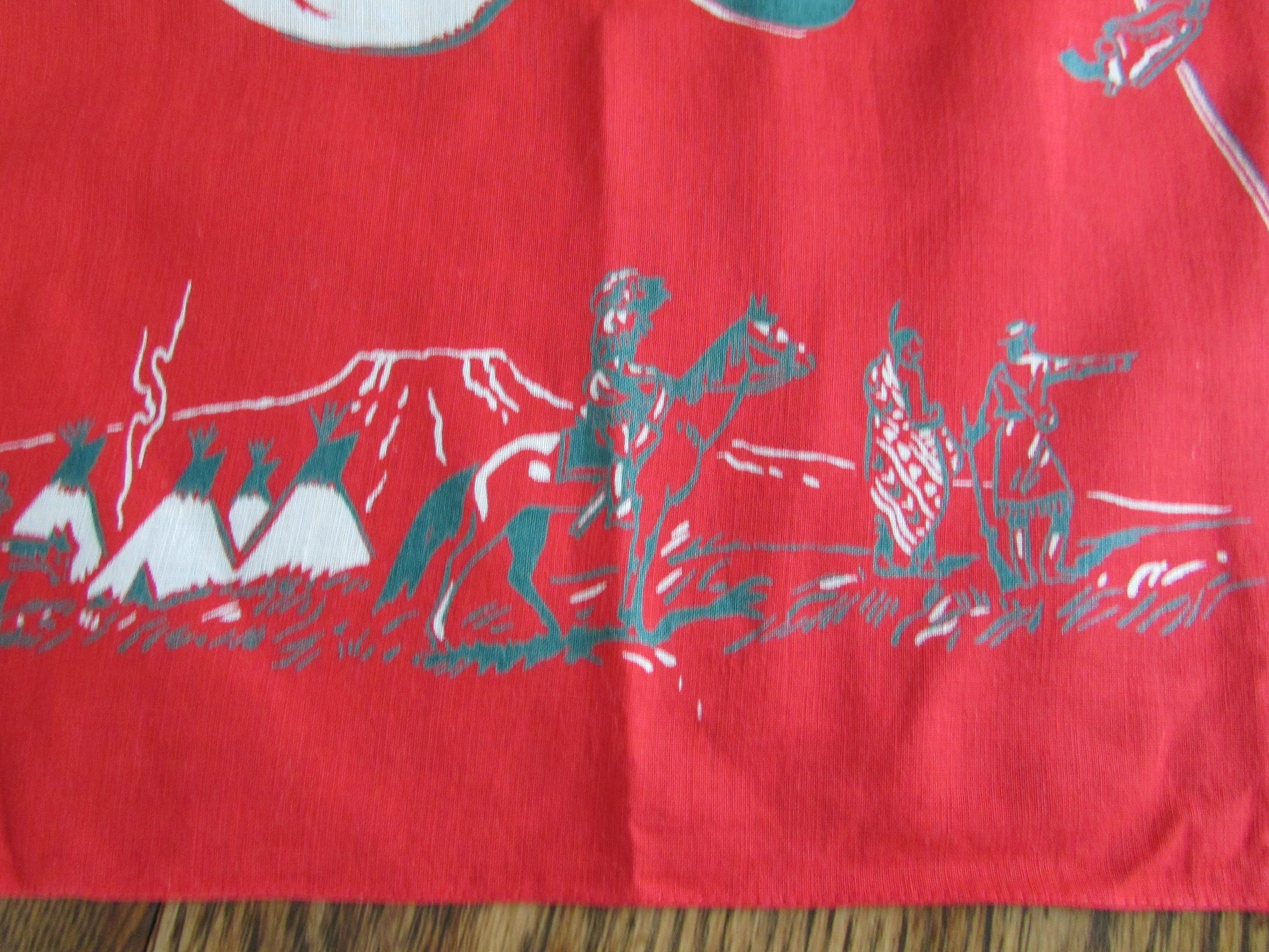 Kit Carson Coca Cola Advertisement Scarf