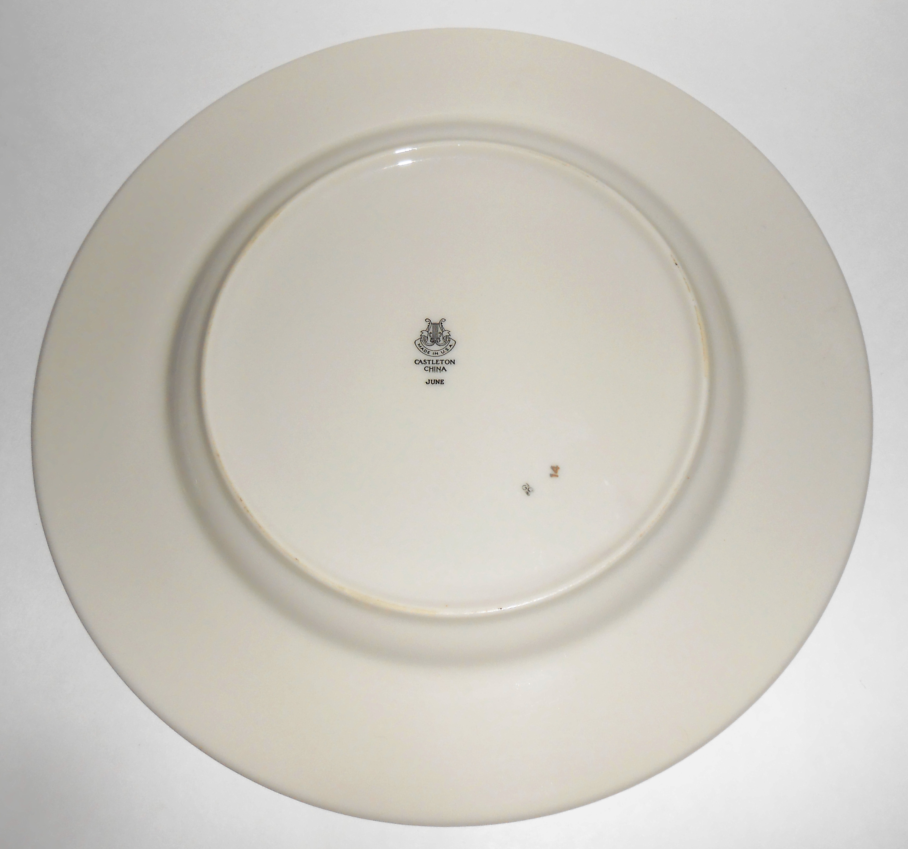 Castleton China June Dinner Plate