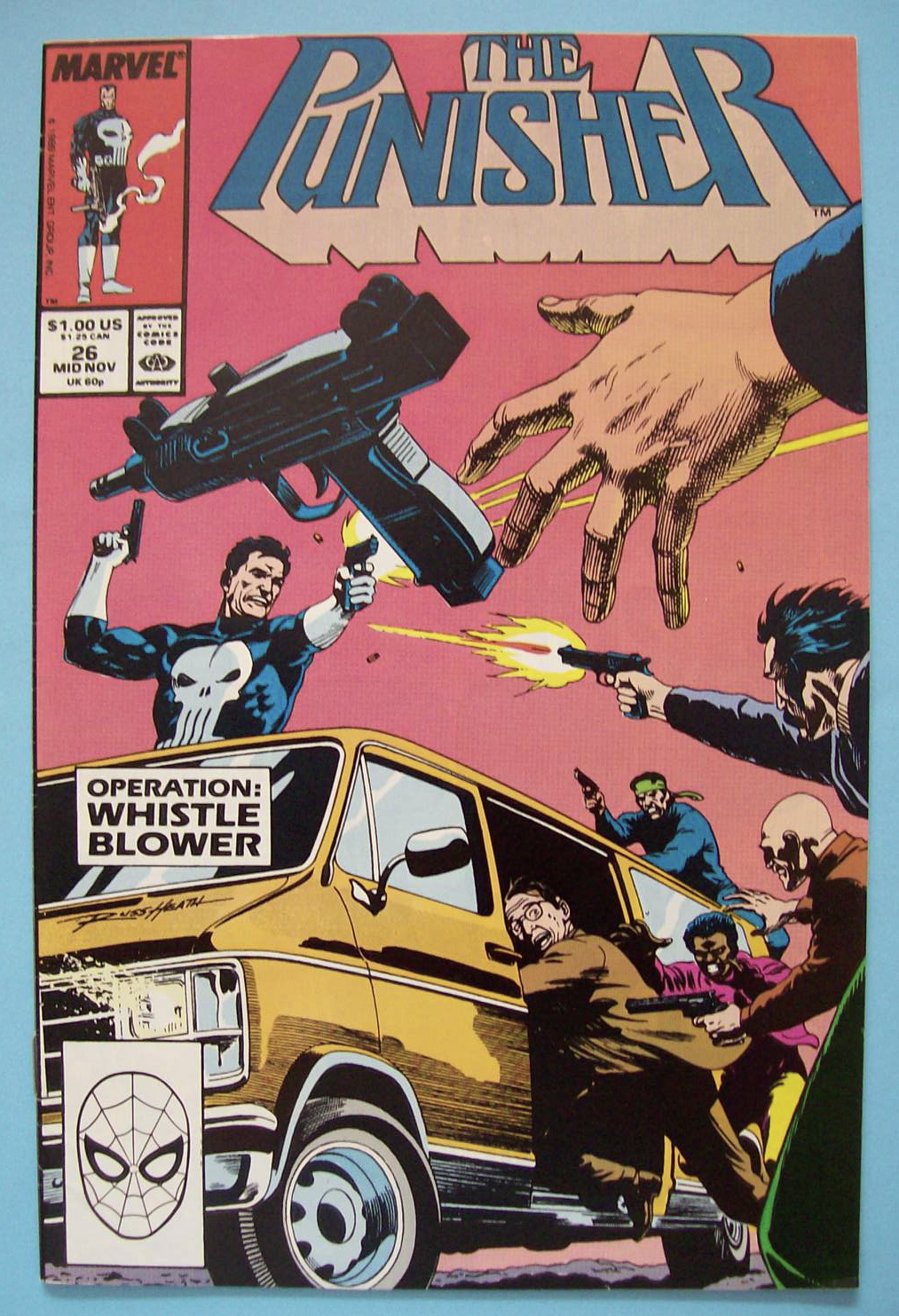 The Punisher Comics - Mid Nov 1989 - Whistle Blower