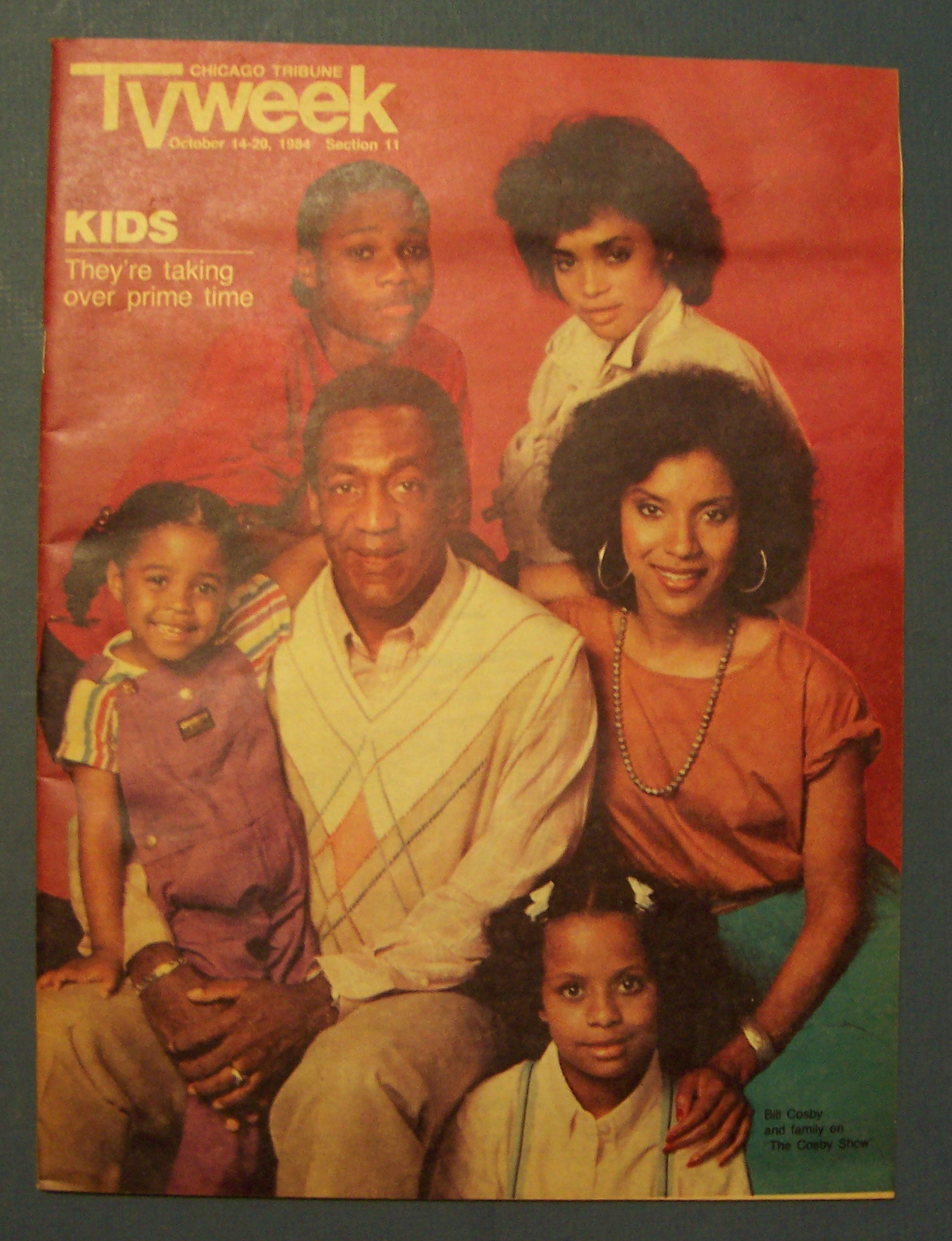 TV Week - October 14-20, 1984 - The Cosby Show Cover