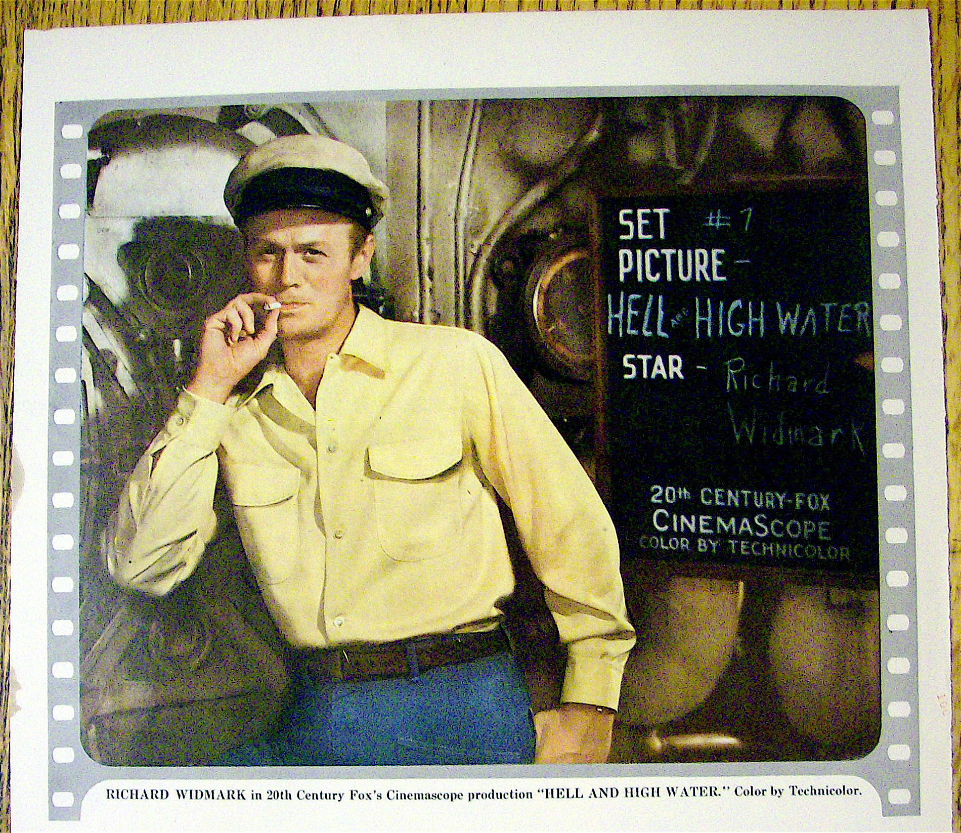 1954 Van Heusen Sport Shirts with Richard Widmark