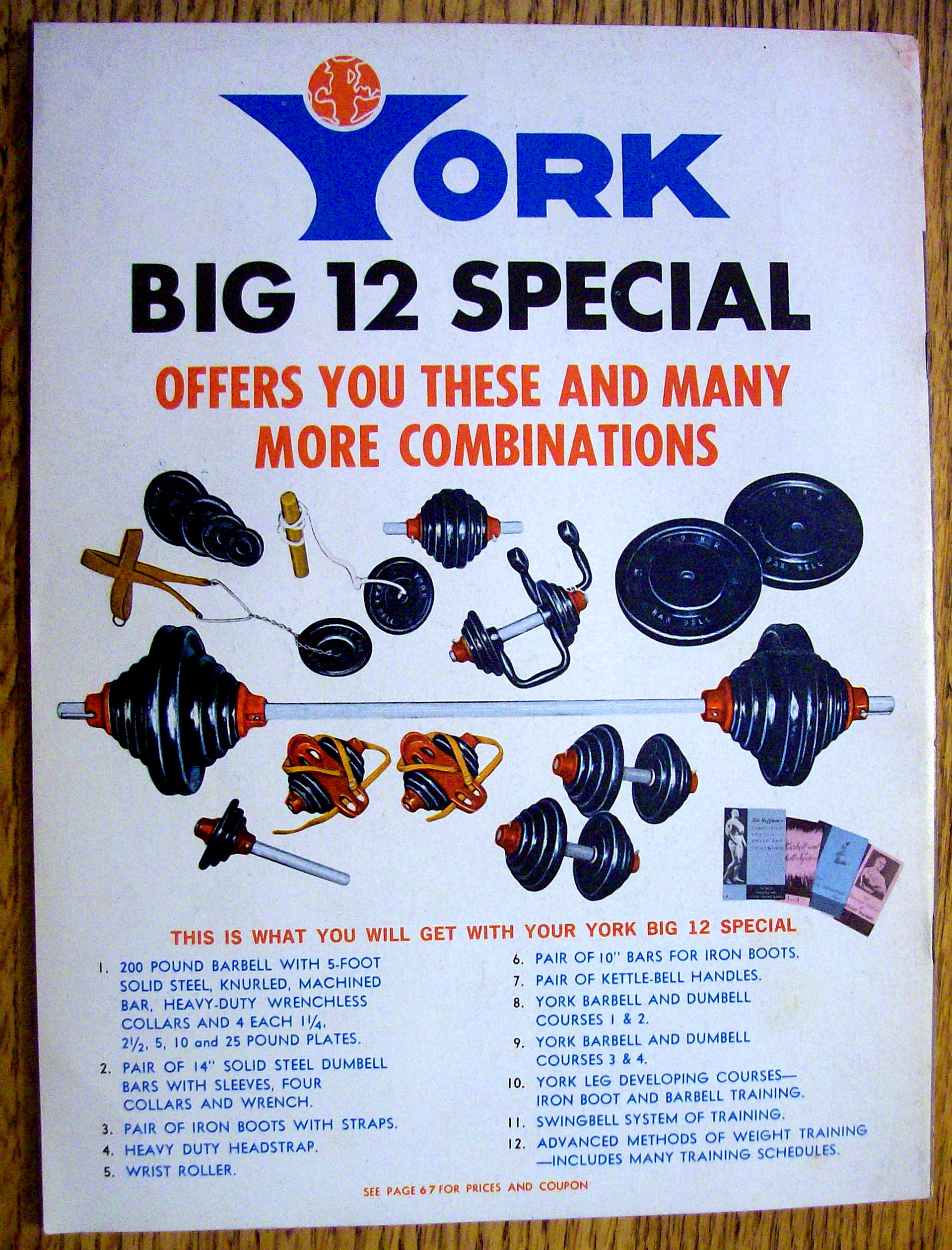 Strength & Health Magazine-January 1968-Dennis Tinerino