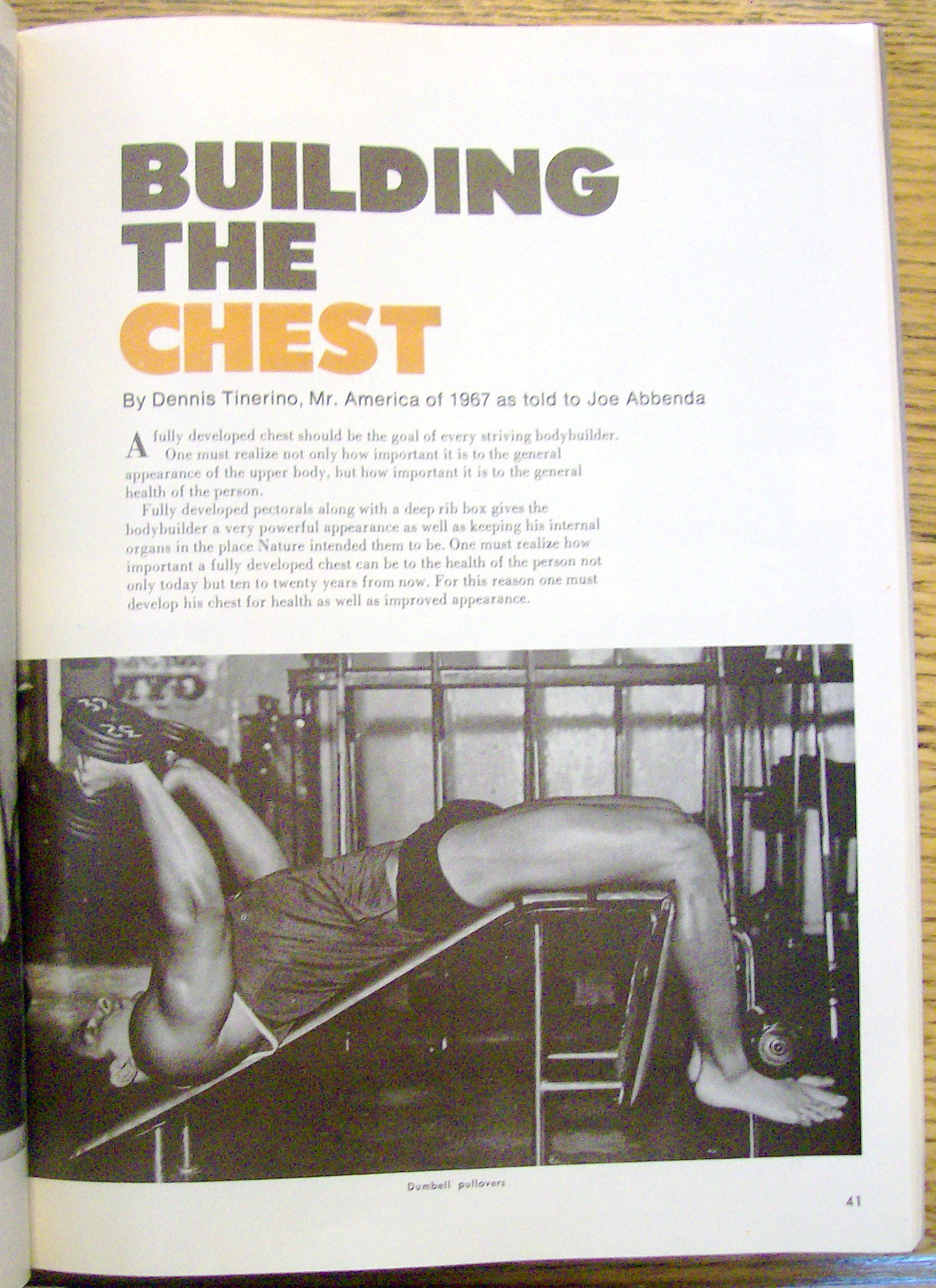 Strength & Health Magazine-January 1968-Dennis Tinerino