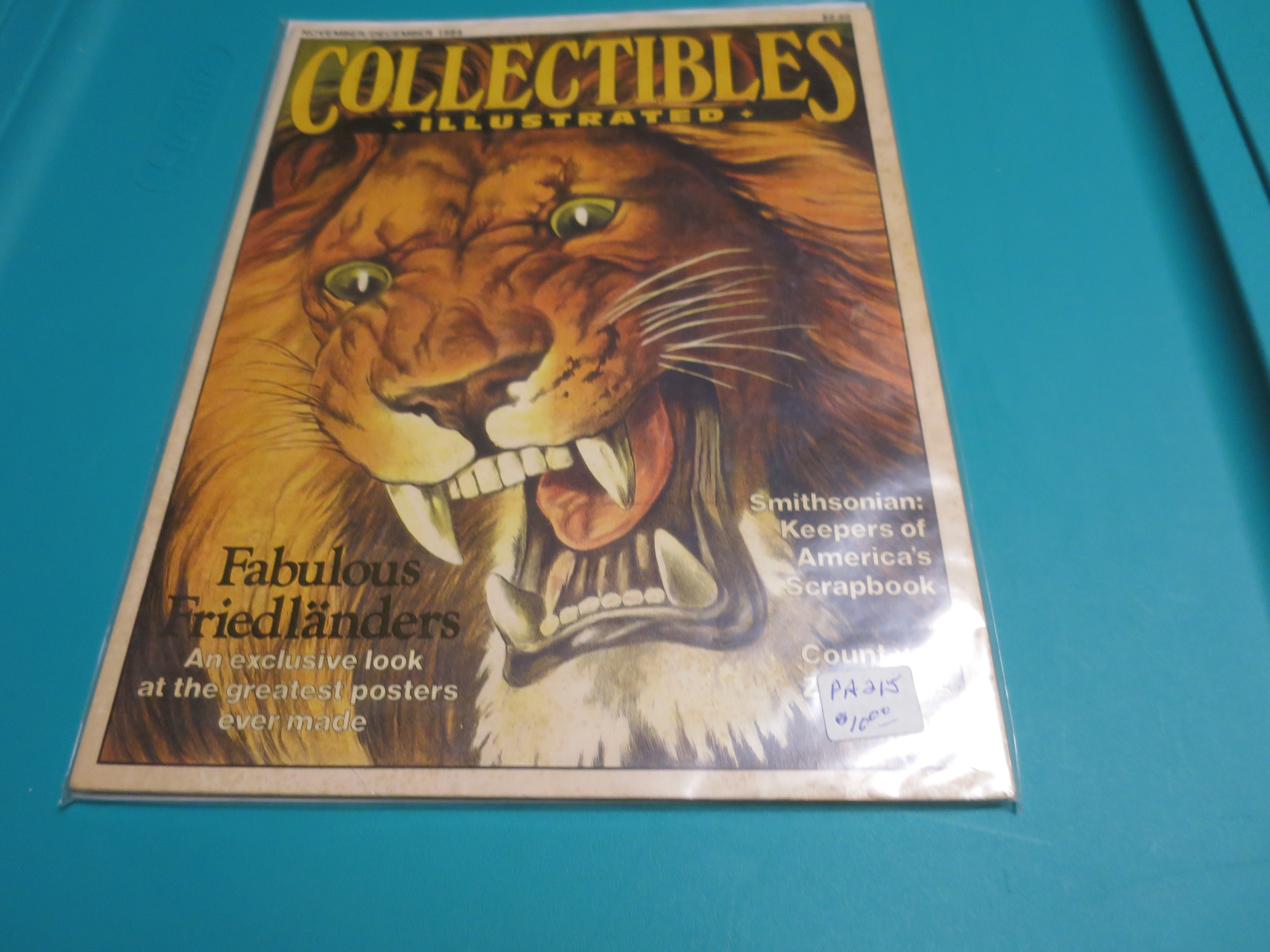 Collectibles Illustrated Magazine, 1984