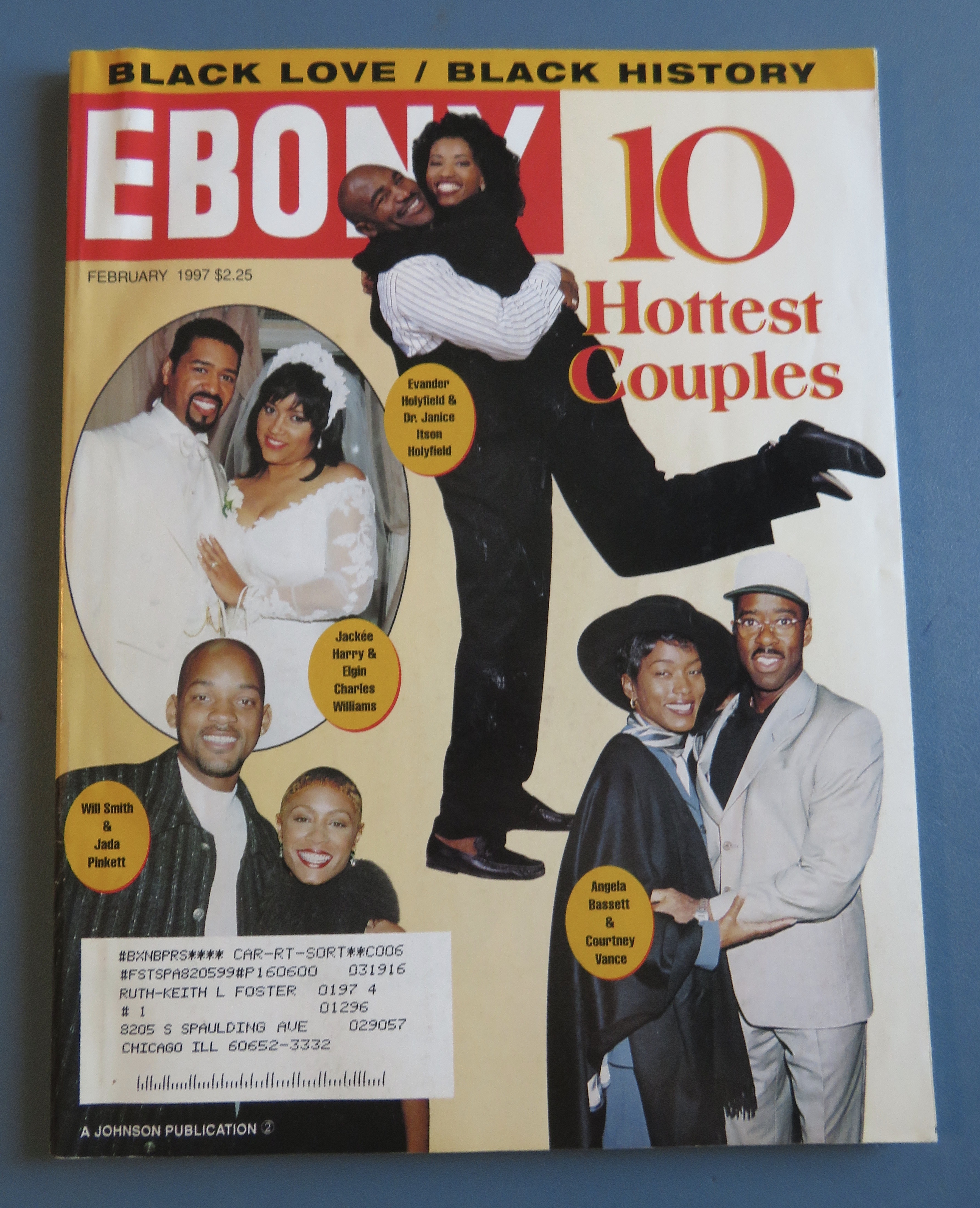 Ebony Magazine - February 1997 - 10 Hottest Couples