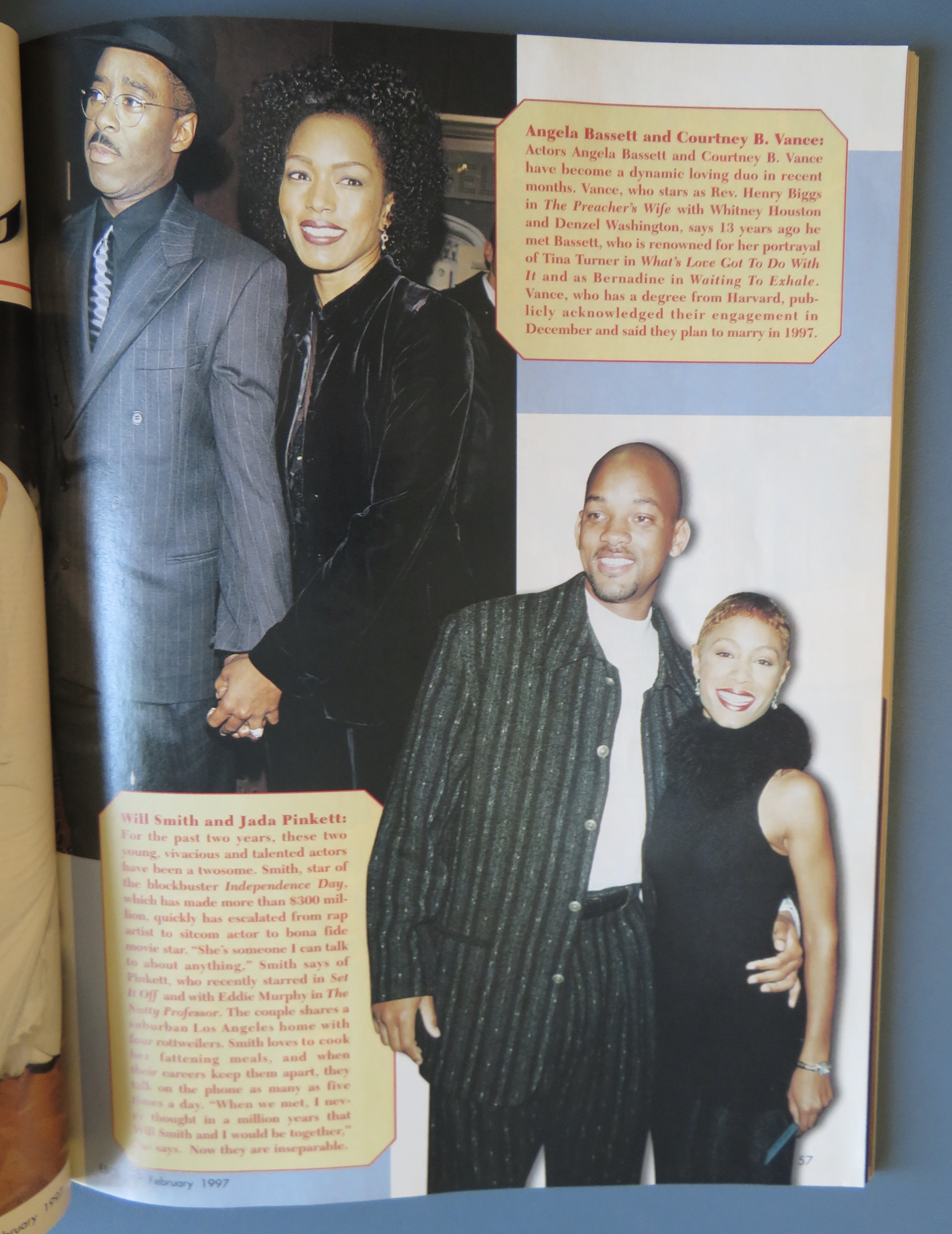 Ebony Magazine - February 1997 - 10 Hottest Couples