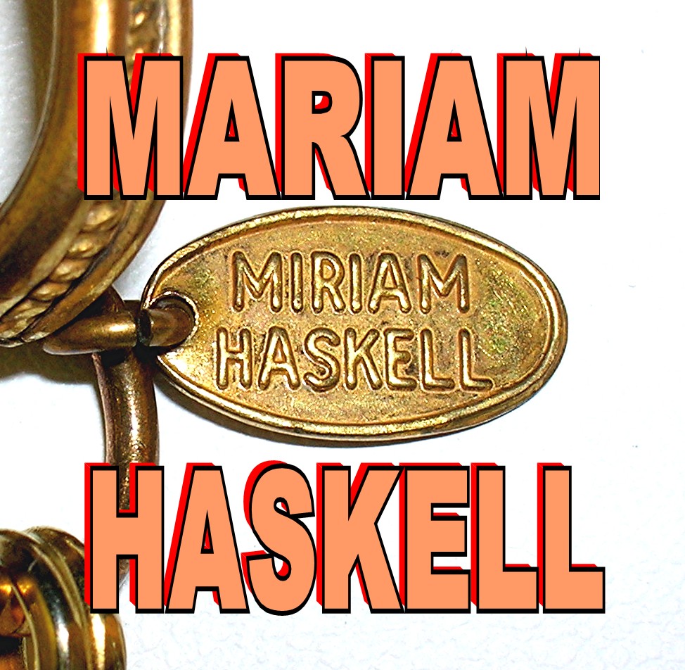 MIRIAM HASKELL Gold Link Chain