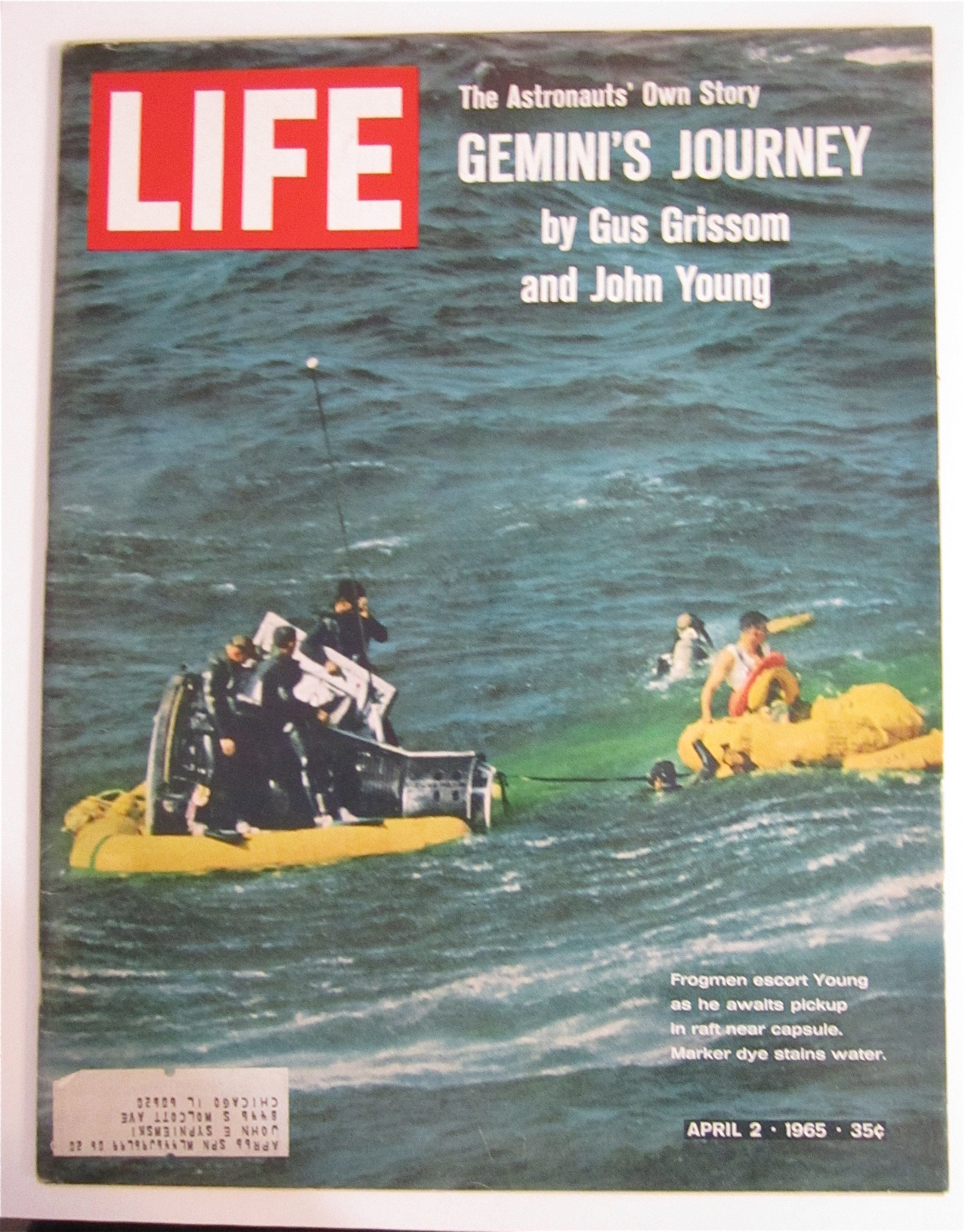 Life Magazine-April 2, 1965-Gemini's Journey
