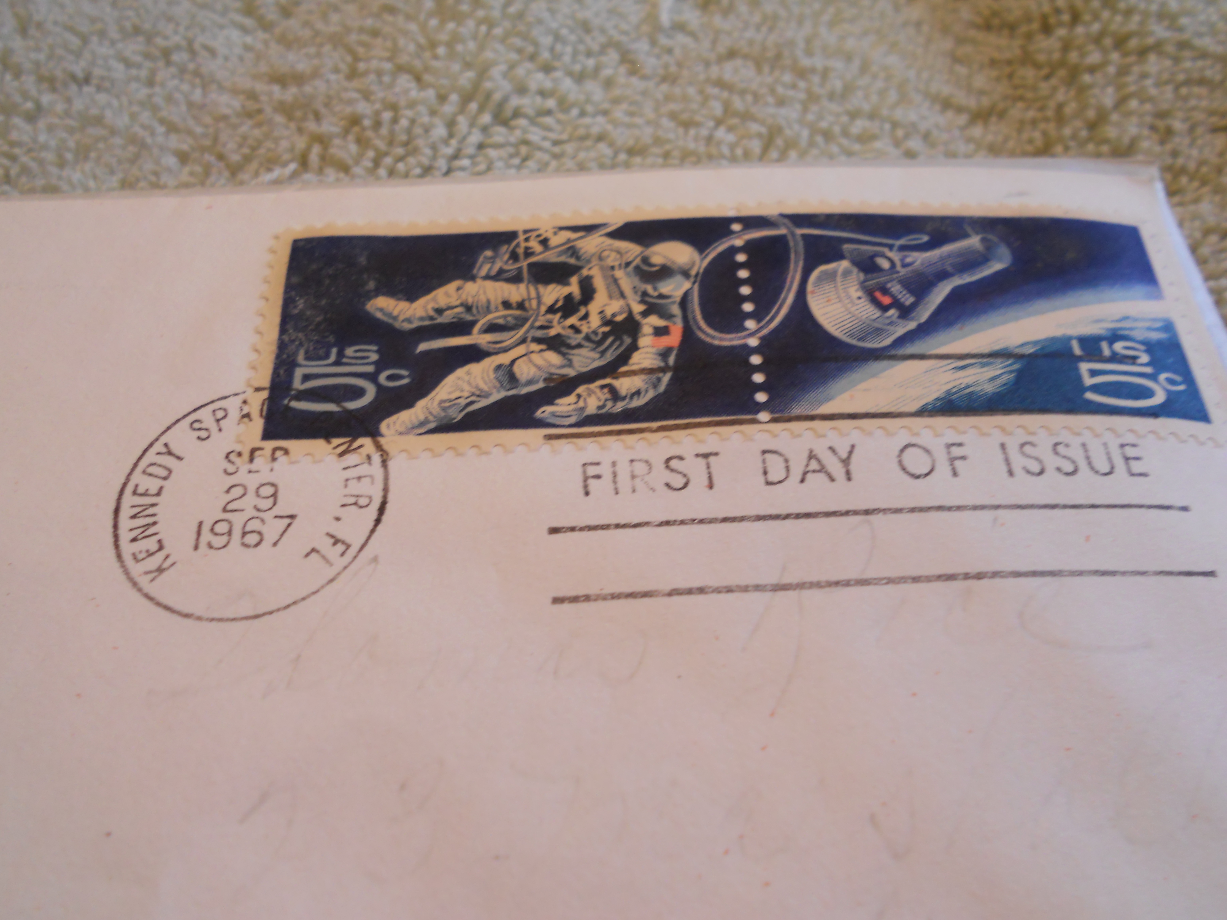 1st Day Saluting U S Space Achievements 1967