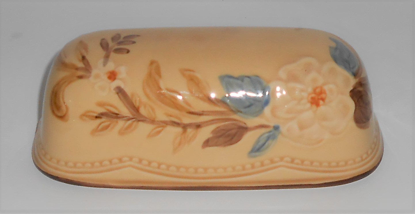 Franciscan Pottery Bouquet Butter Dish Lid