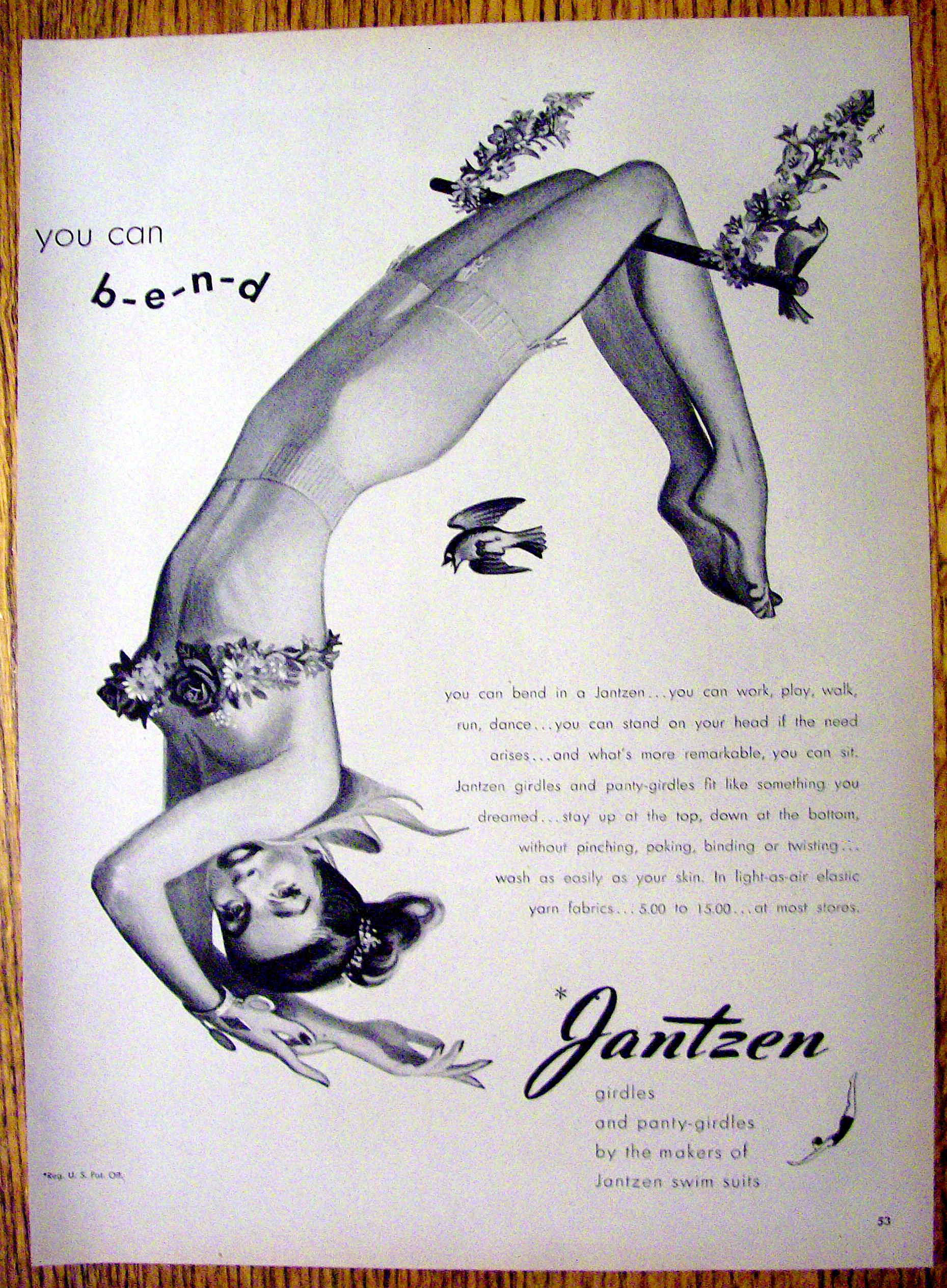 1947 Jantzen Girdle & Panty Girdle