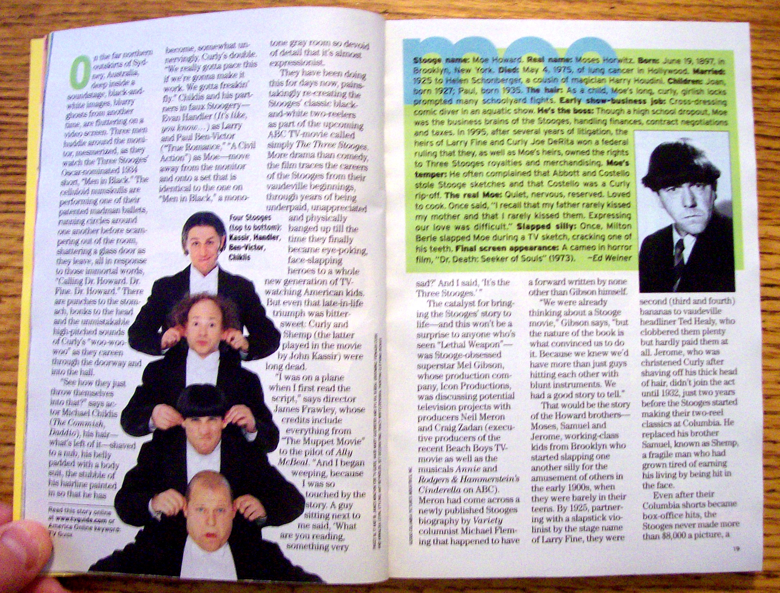 TV Guide-April 15-21, 2000-Larry (Stooges Return)