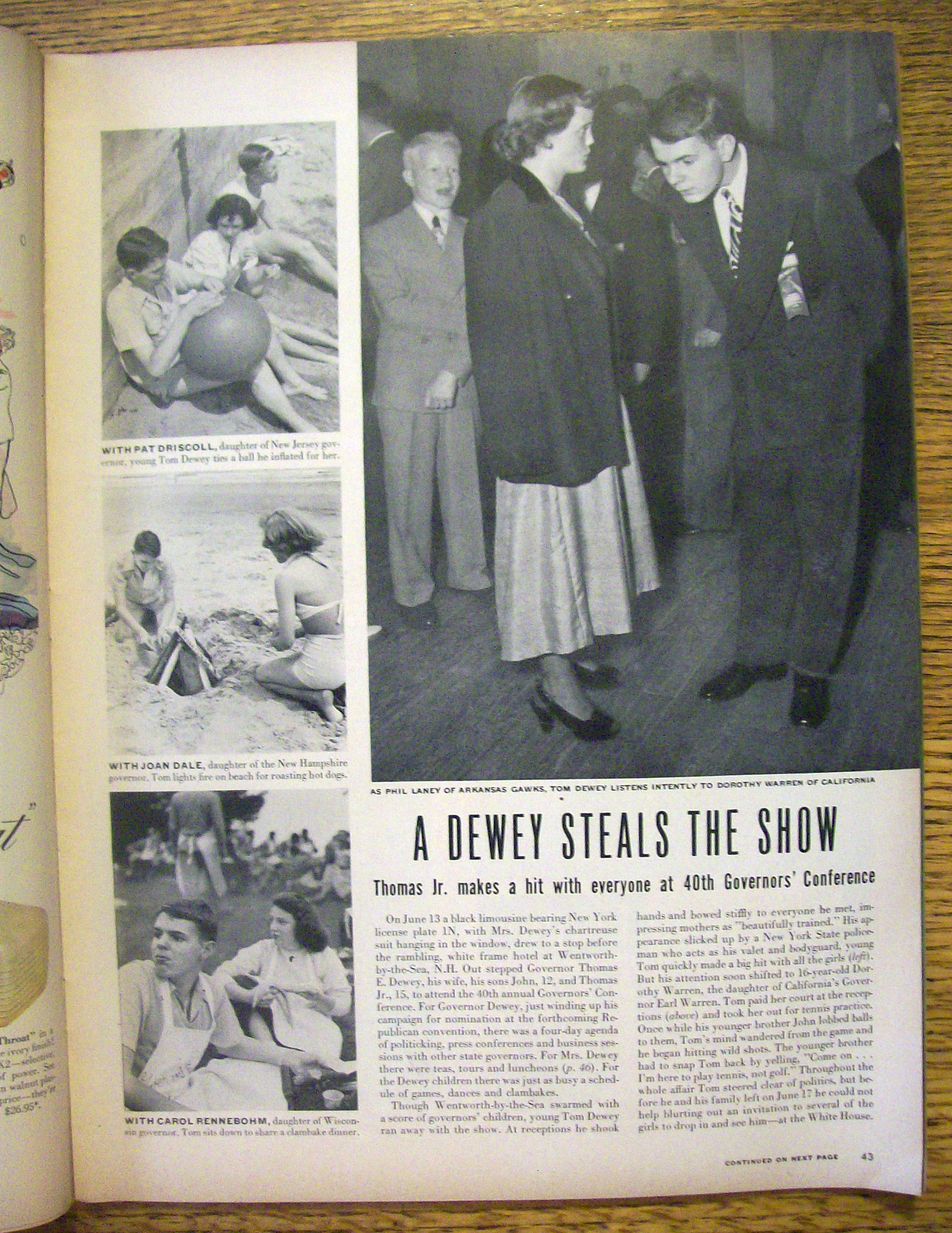 Life Magazine-June 28, 1948-Kent School Crew