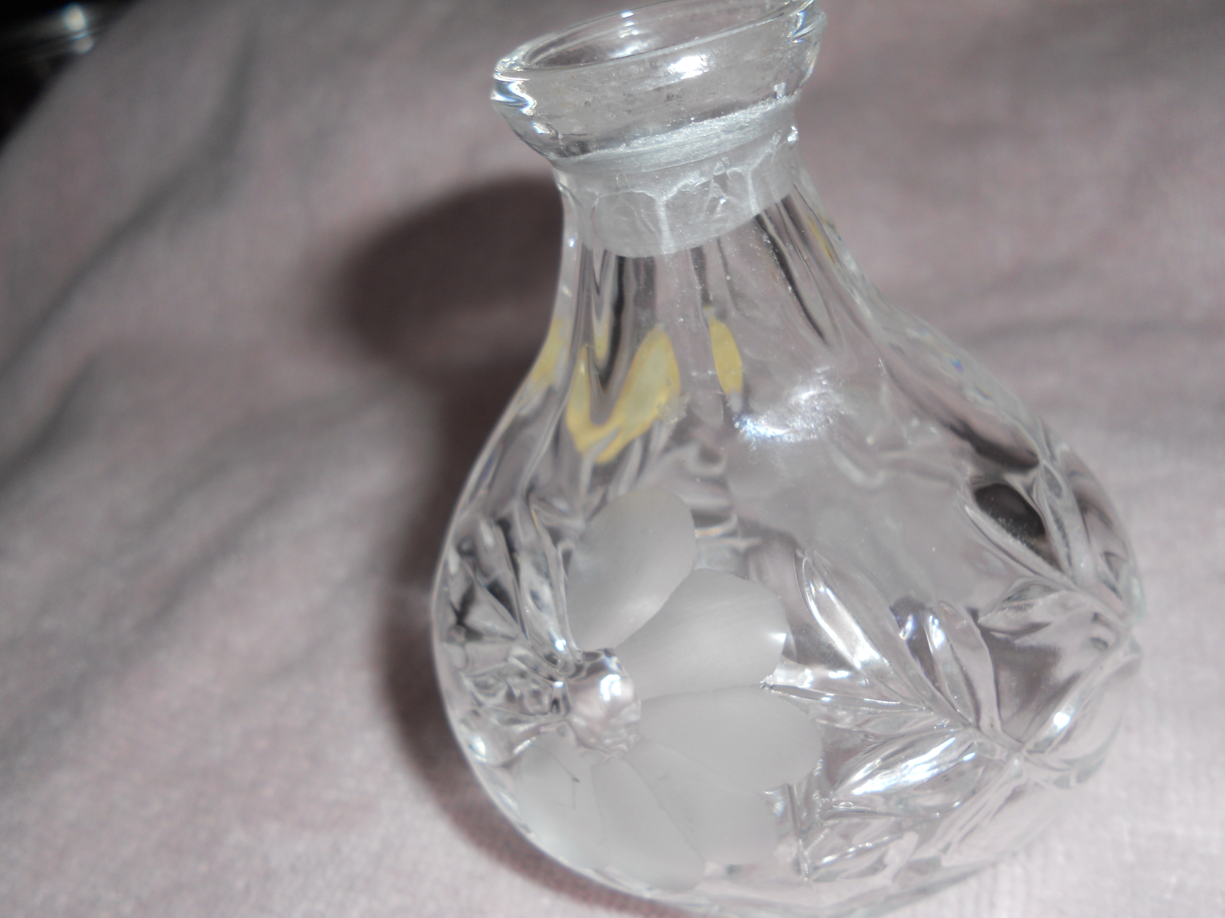 Crystal Perfume Bottle Princess House Germany