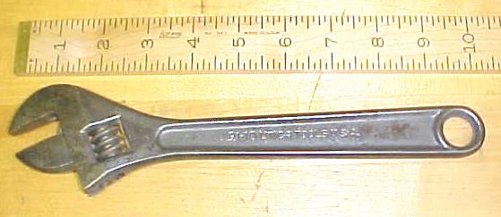 Utica Tools 91-10 Adjustable Wrench