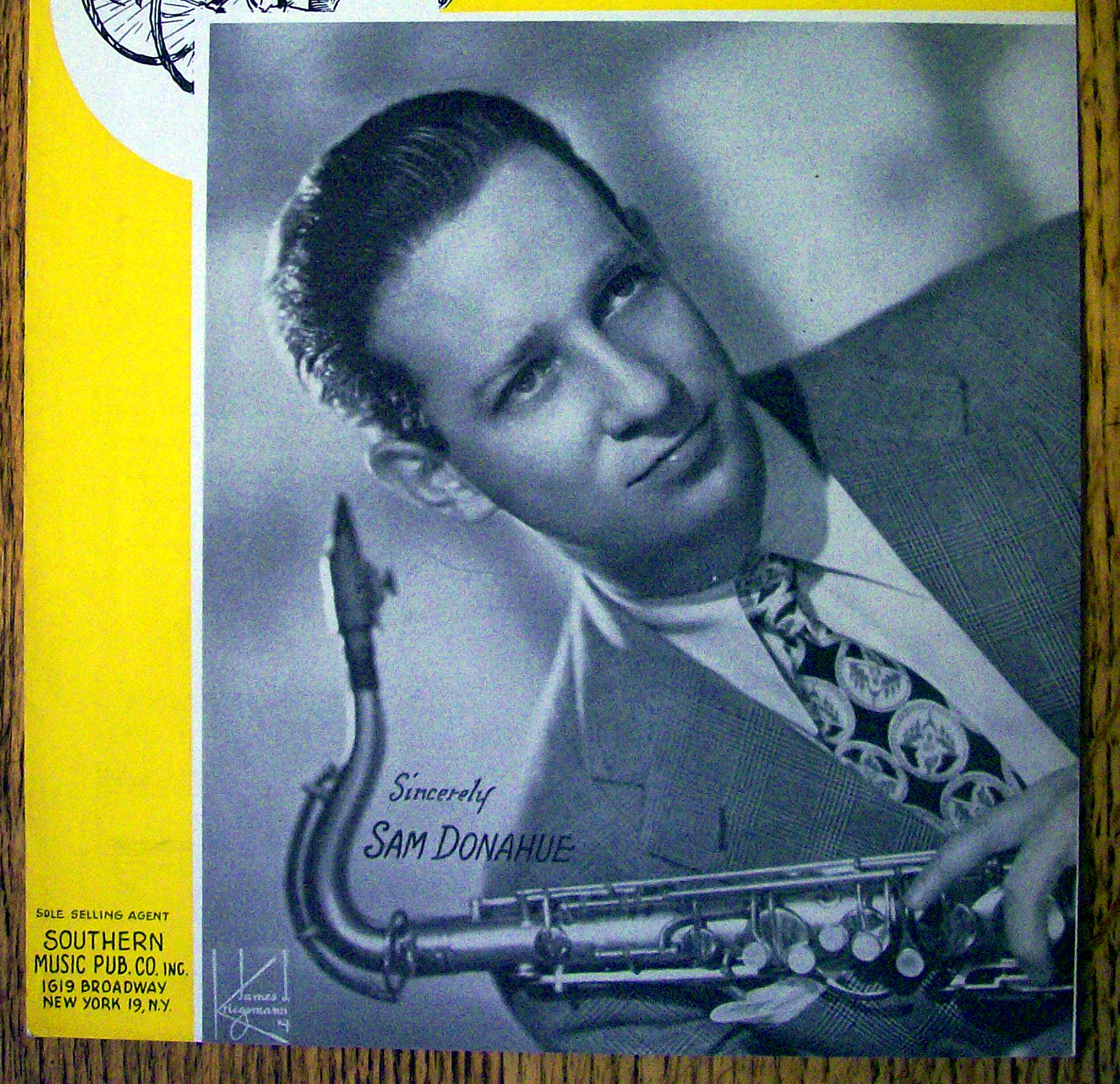 Sheet Music For 1943 The Rickety Rickshaw Man