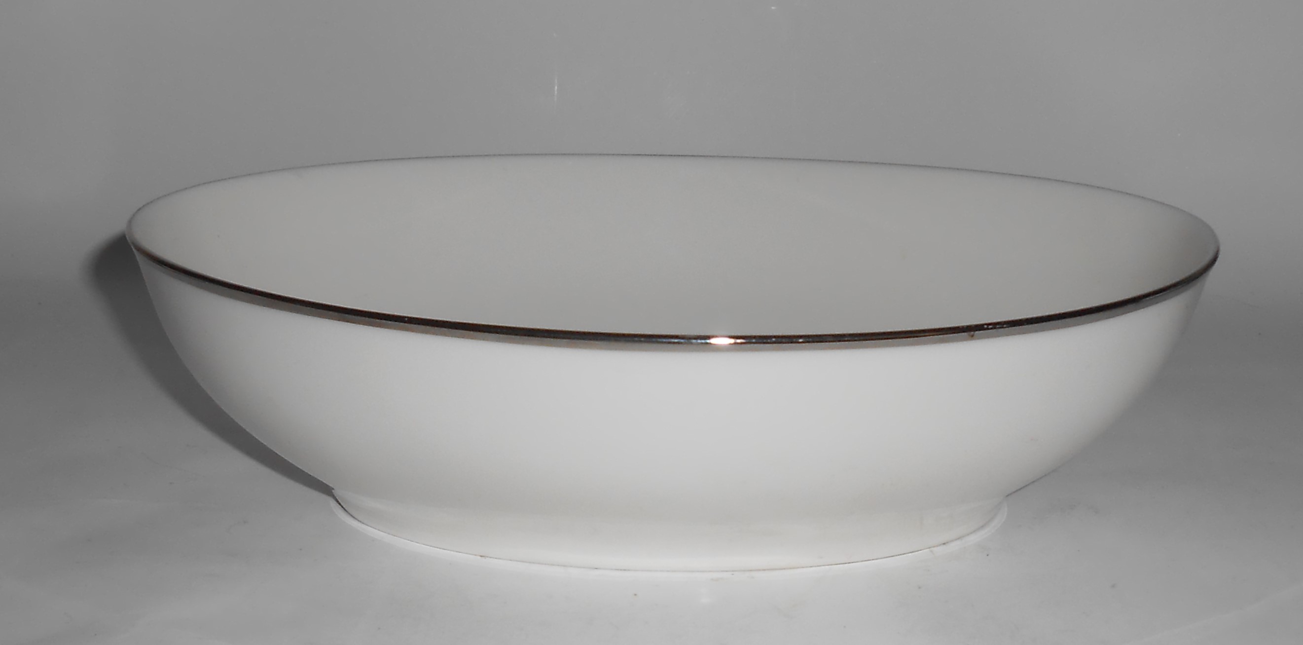 Noritake Porcelain China Candlelight w/Platinum Oval