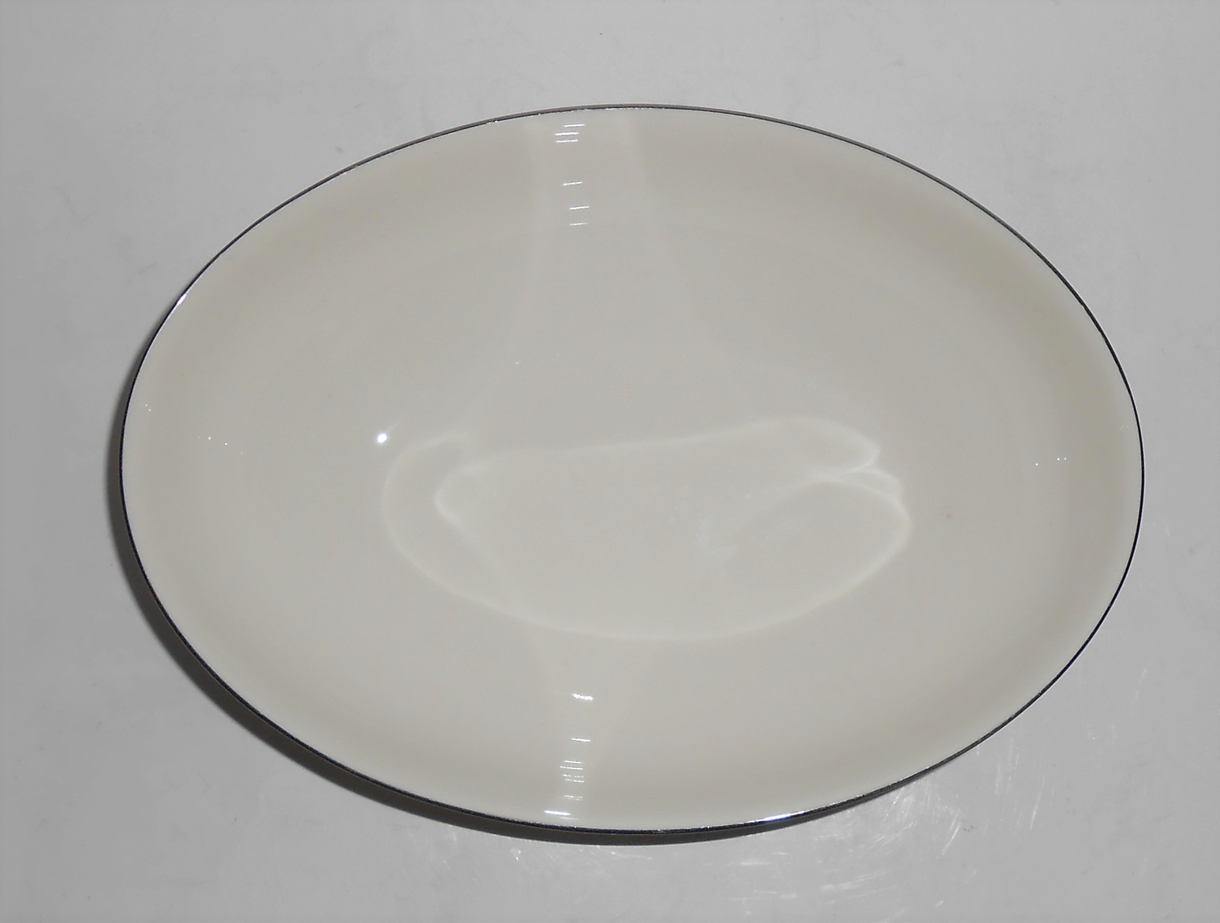 Noritake Porcelain China Candlelight w/Platinum Oval