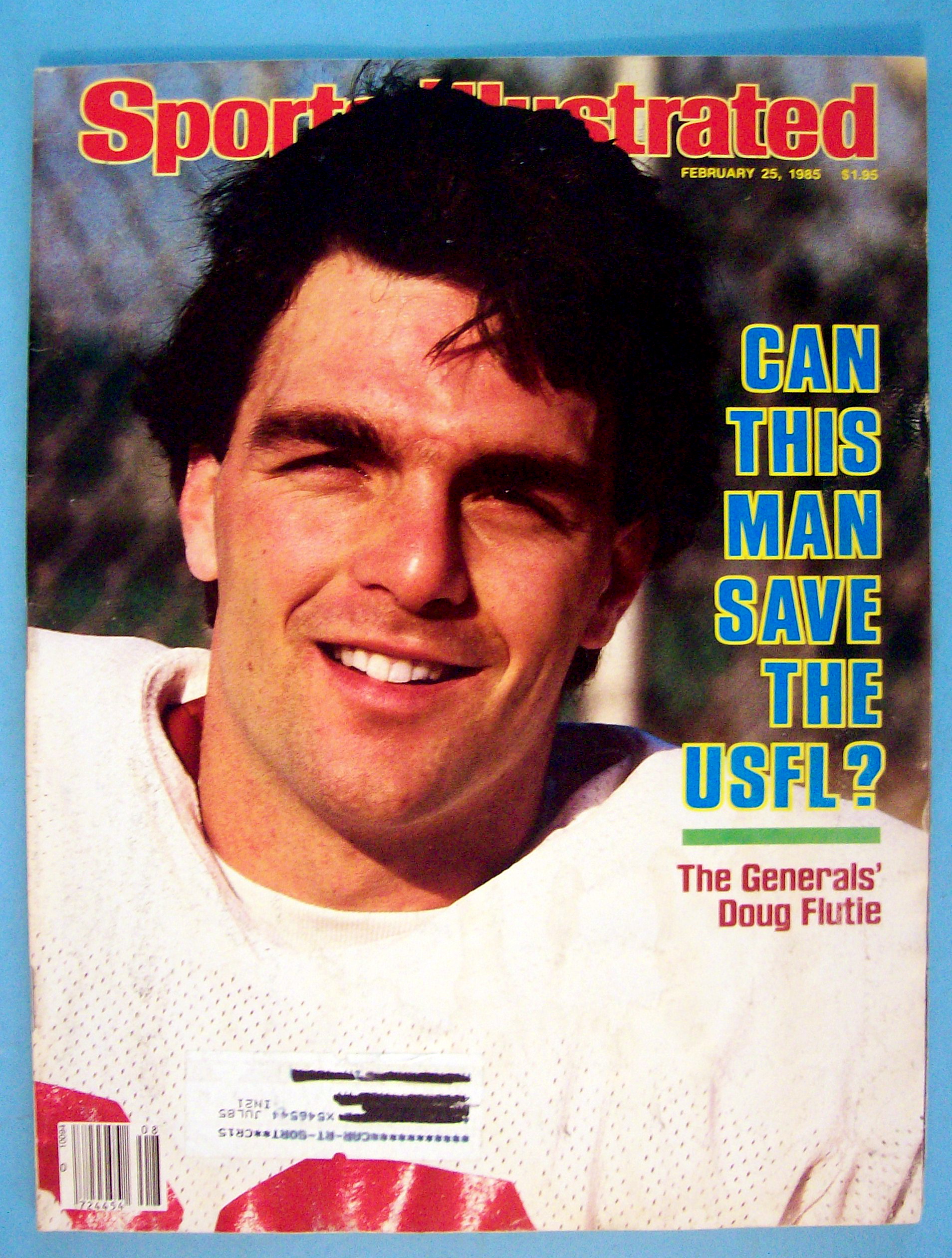 Sports Illustrated Magazine-February 25, 1985-D. Flutie
