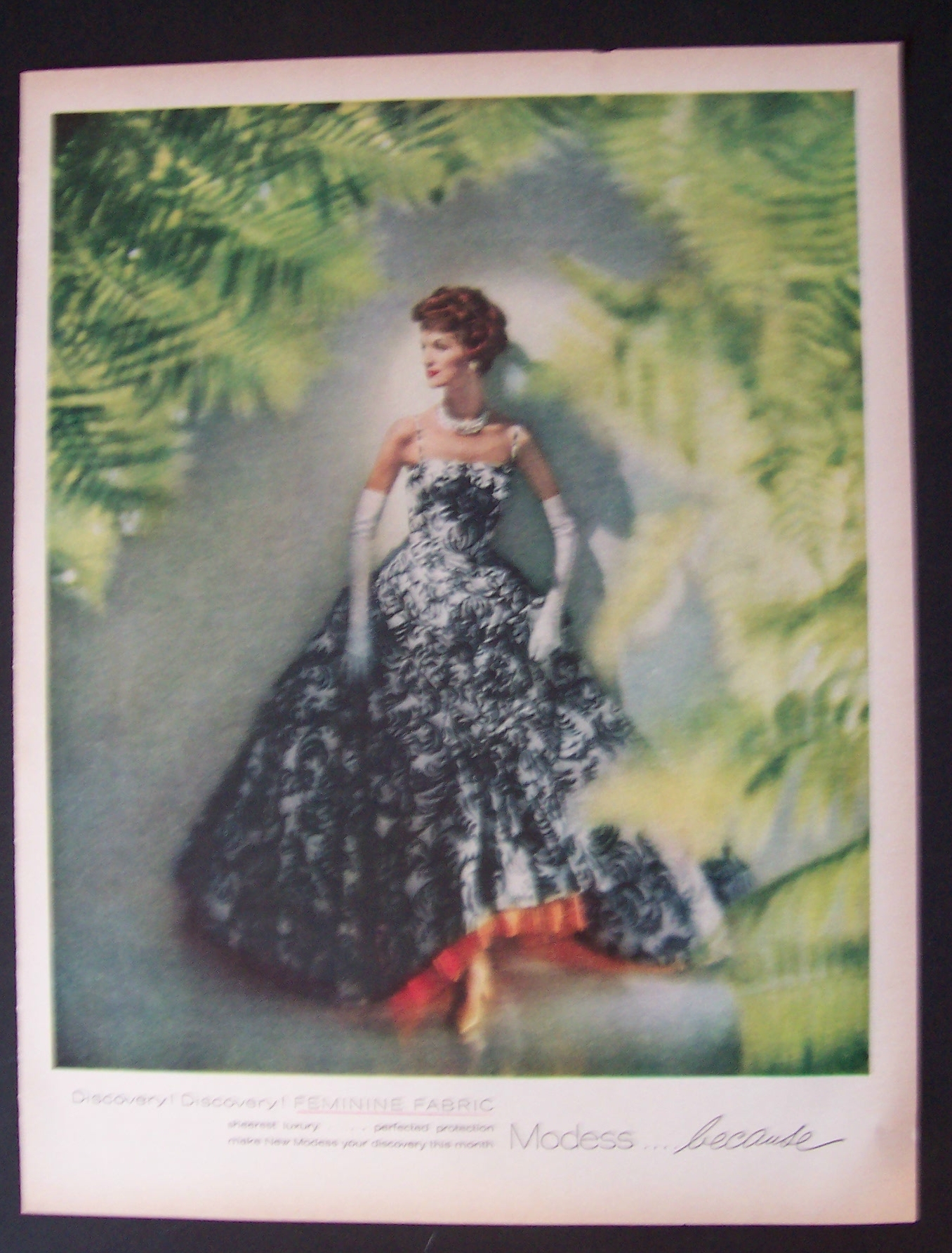 1958  Modess