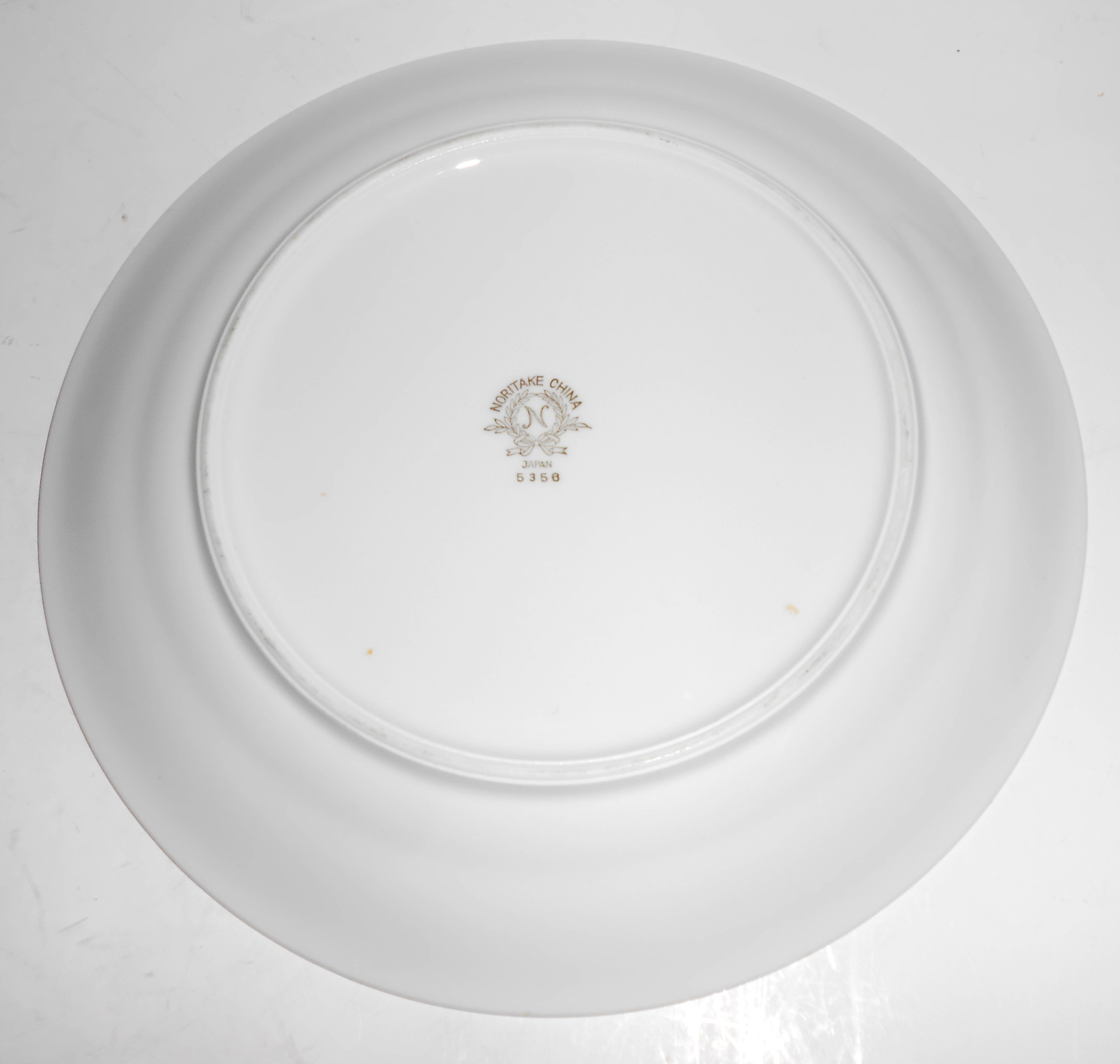 Noritake China Porcelain Greenbay w/Gold Salad Plate