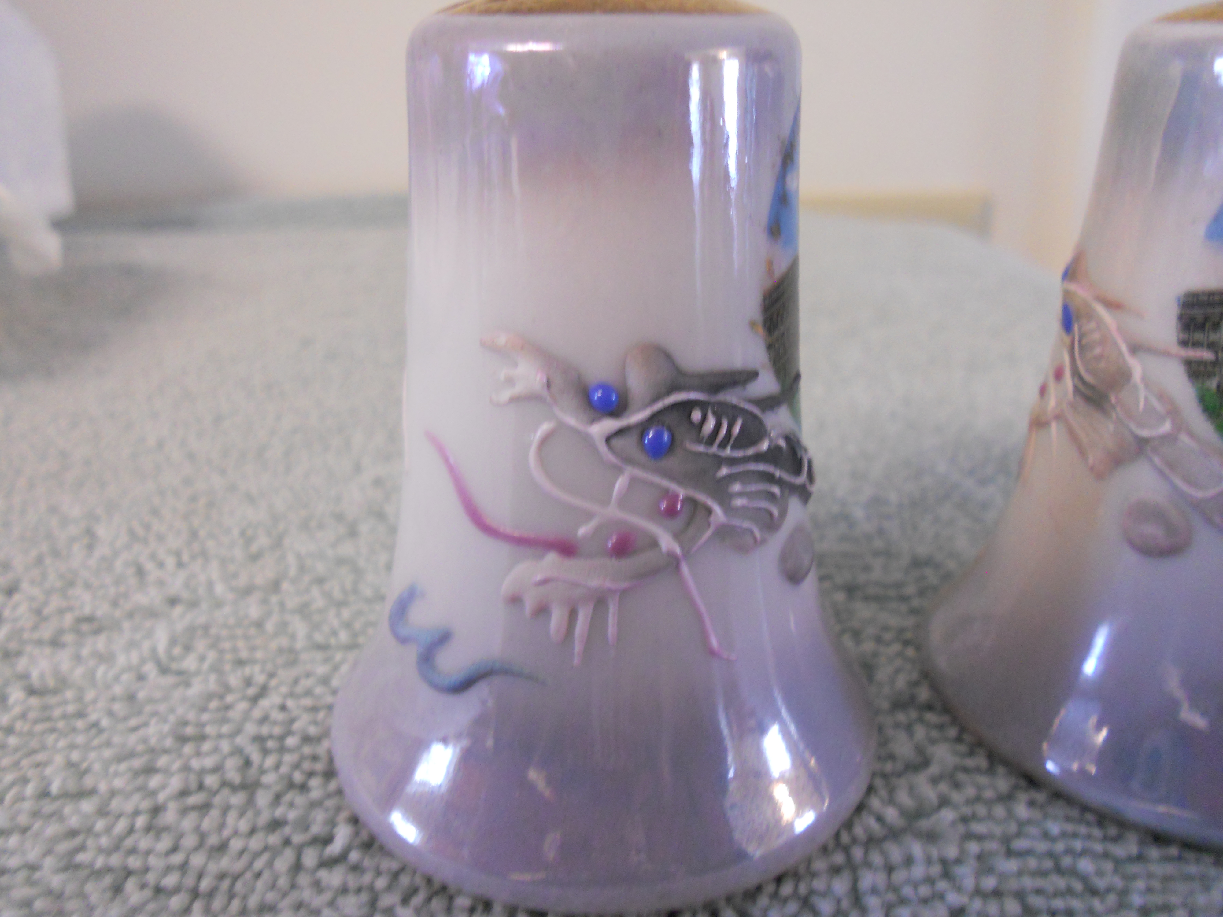 Dragon Moriage Salt Pepper Shakers US Capital