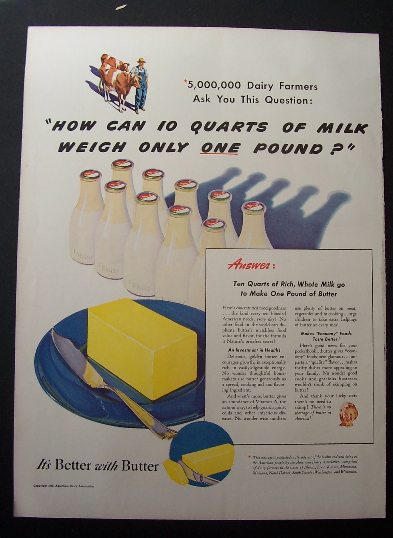 1942 American Dairy Association