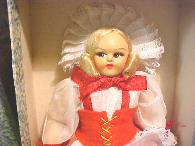 Lenci Style Doll Switzerland + Orig Box