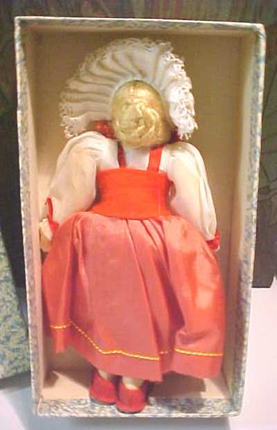 Lenci Style Doll Switzerland + Orig Box