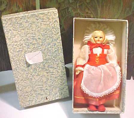 Lenci Style Doll Switzerland + Orig Box
